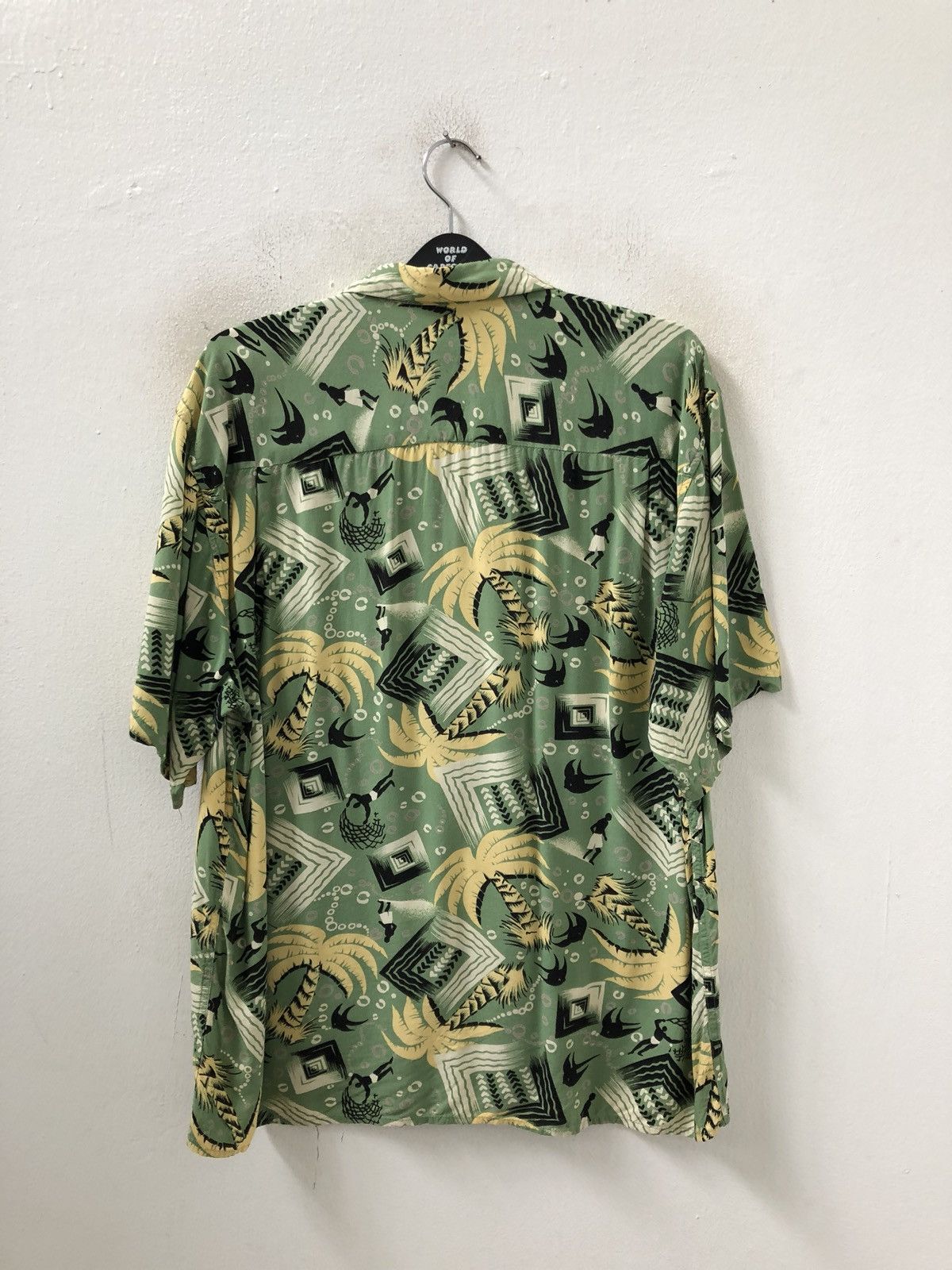 Reyn Spooner Vintage Reyn Spooner Flap Pocket Rayon Camp Collar Hawaiian Size US L / EU 52-54 / 3 - 7 Thumbnail