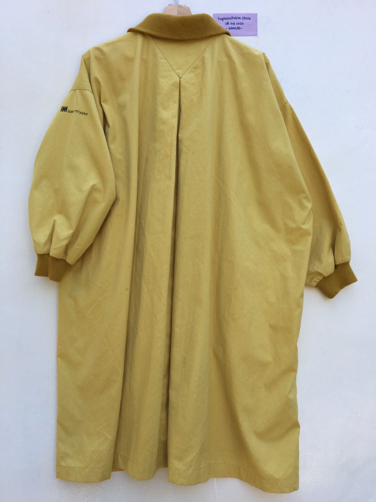 Issey Miyake × Vintage Issey Miyake Design Studio Rare Long Coat Squirrel Yellow Size US L / EU 52-54 / 3 - 15 Thumbnail