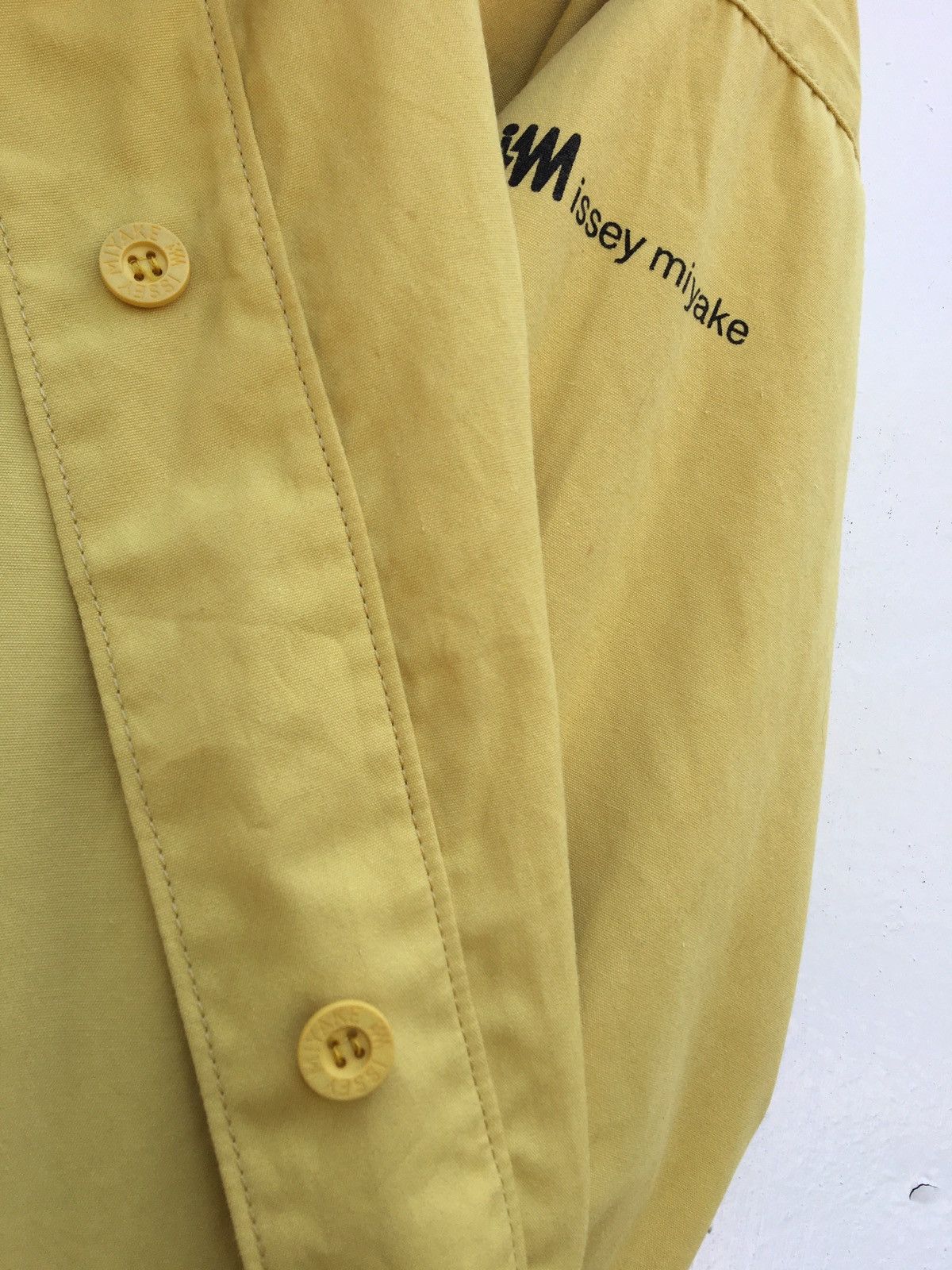 Issey Miyake × Vintage Issey Miyake Design Studio Rare Long Coat Squirrel Yellow Size US L / EU 52-54 / 3 - 11 Thumbnail