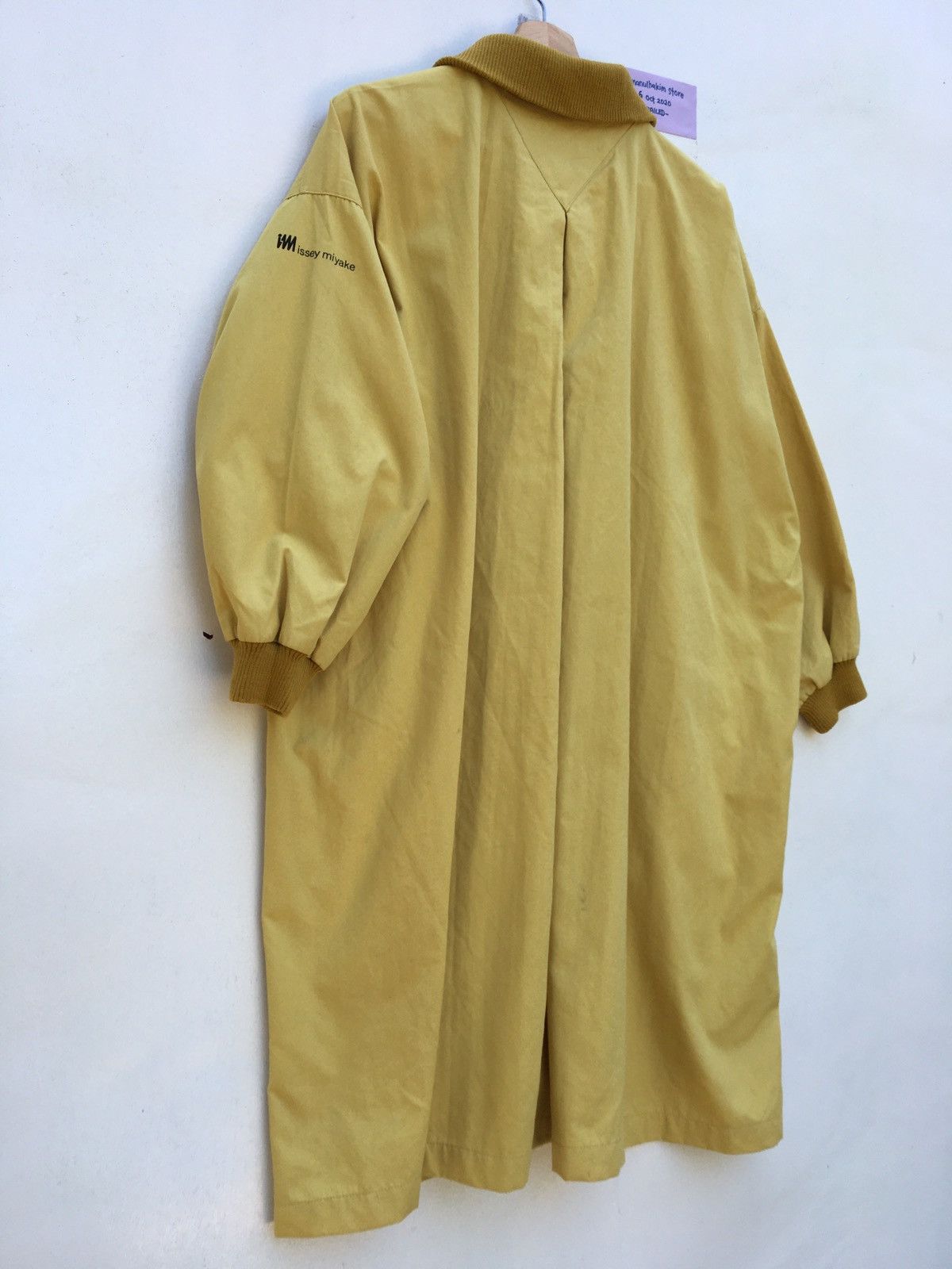 Issey Miyake × Vintage Issey Miyake Design Studio Rare Long Coat Squirrel Yellow Size US L / EU 52-54 / 3 - 13 Thumbnail