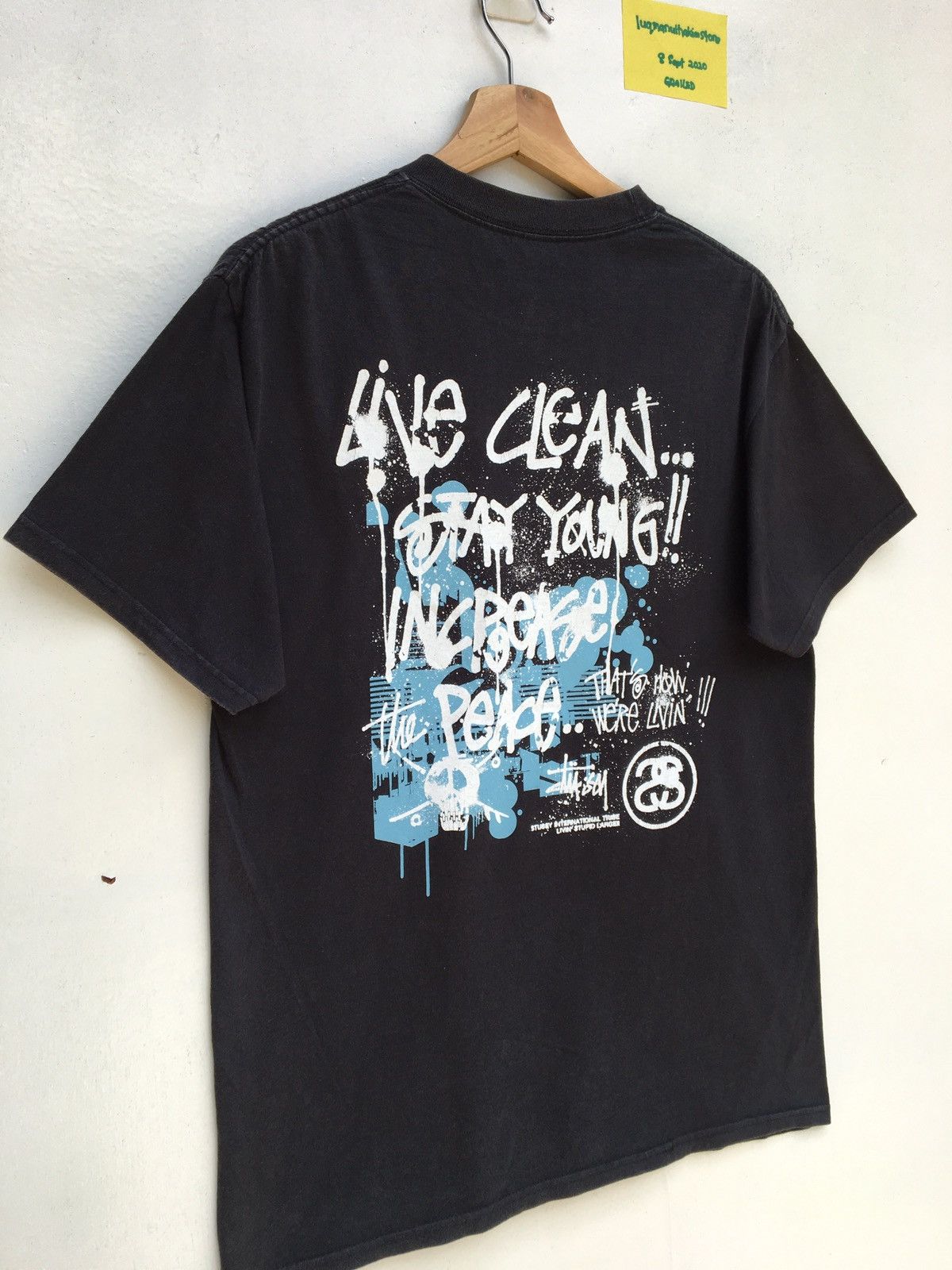 Stussy Rare Vintage Stussy Tshirt Size US M / EU 48-50 / 2 - 3 Thumbnail