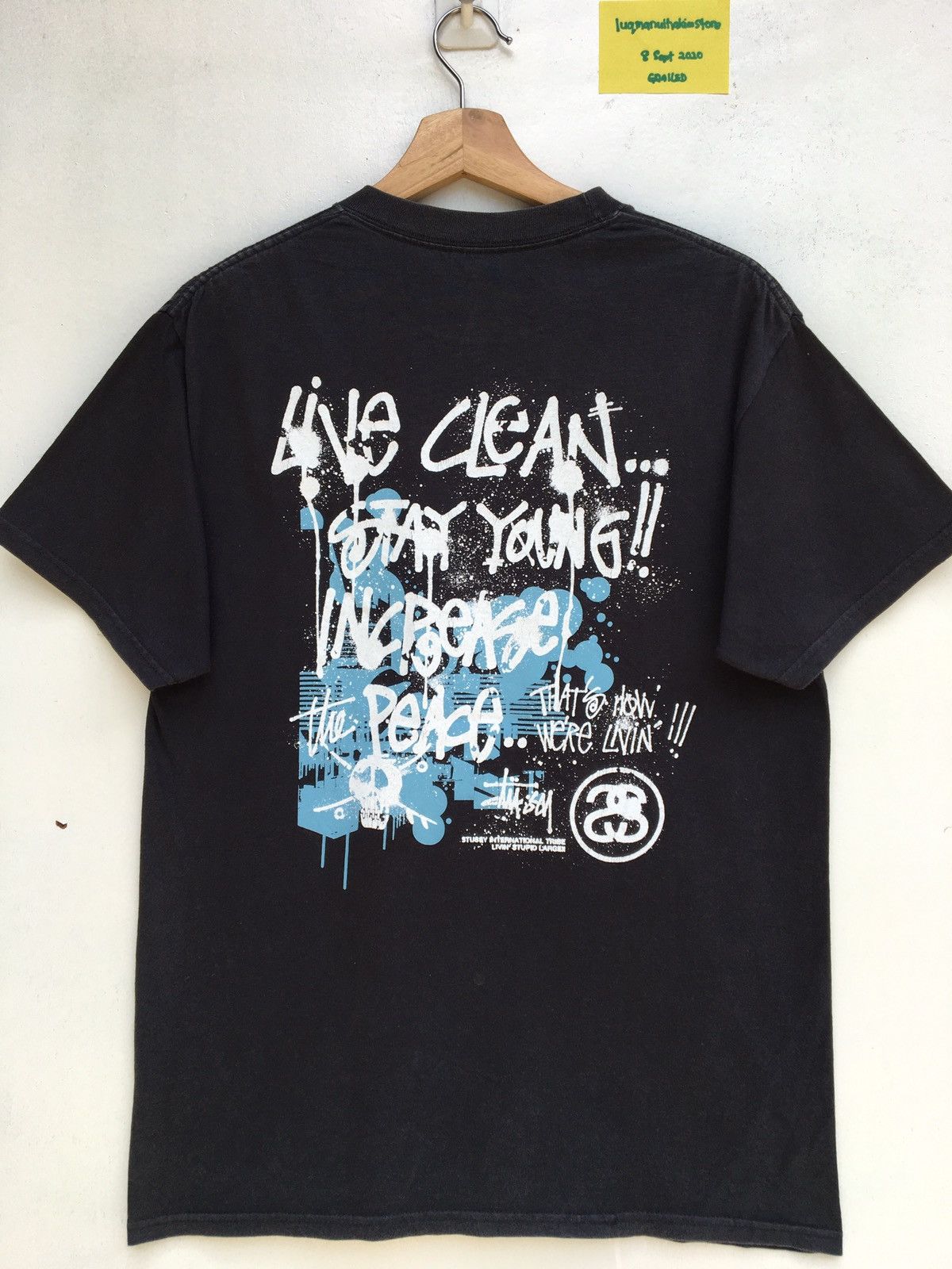 Stussy Rare Vintage Stussy Tshirt Size US M / EU 48-50 / 2 - 4 Thumbnail