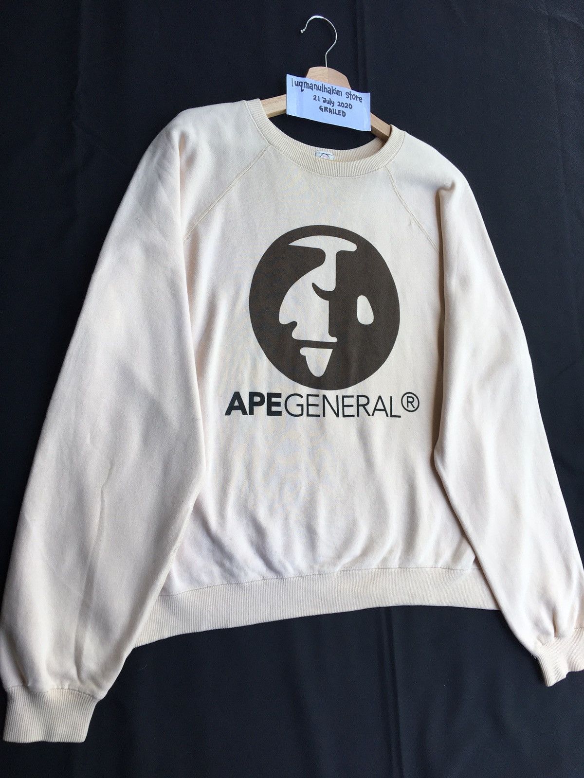 Bape Ape General Crewneck Size US L / EU 52-54 / 3 - 3 Thumbnail