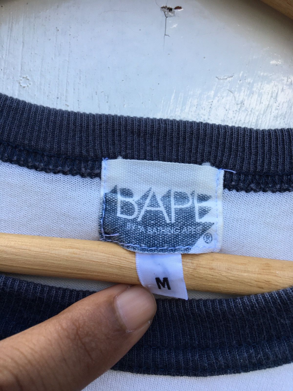 Bape Bape Sta Raglan Tee Size US M / EU 48-50 / 2 - 7 Thumbnail