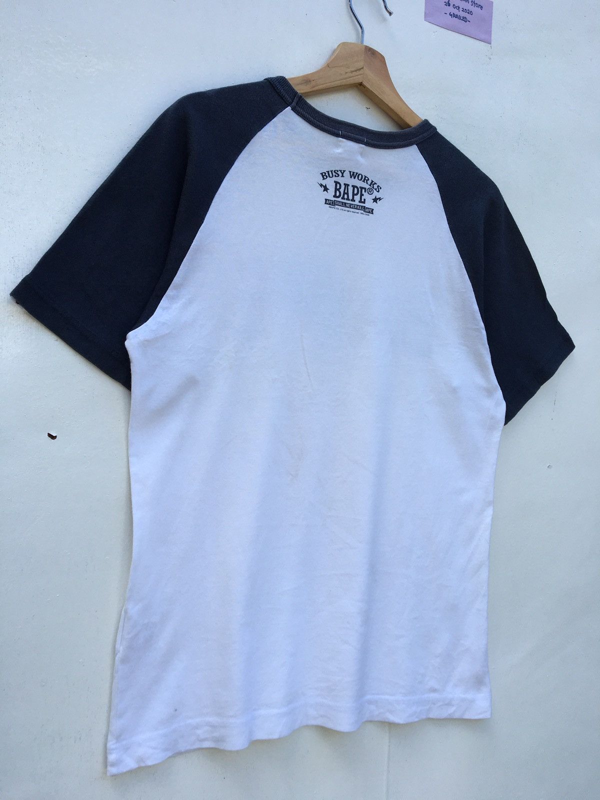 Bape Bape Sta Raglan Tee Size US M / EU 48-50 / 2 - 9 Thumbnail