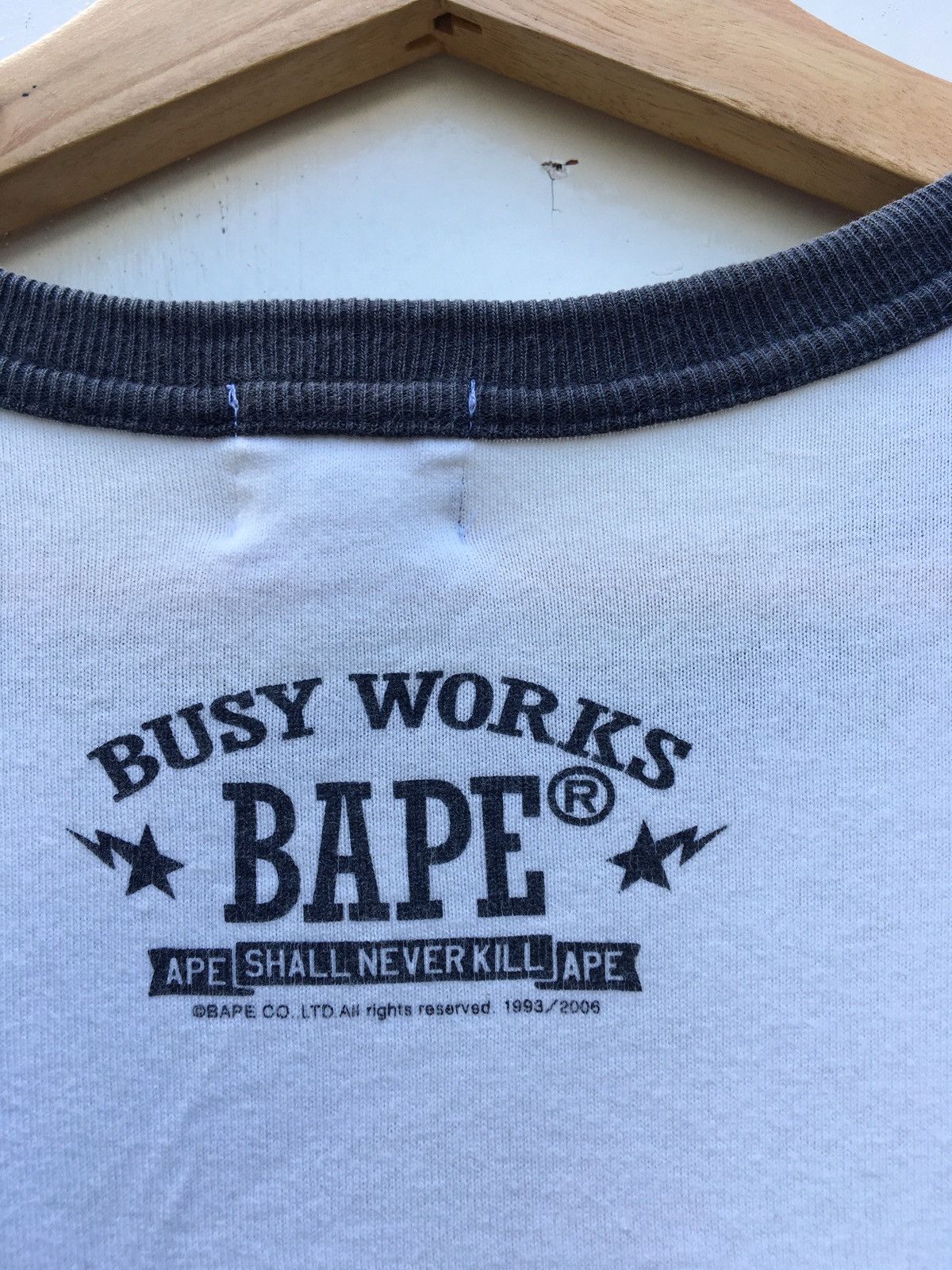 Bape Bape Sta Raglan Tee Size US M / EU 48-50 / 2 - 13 Thumbnail