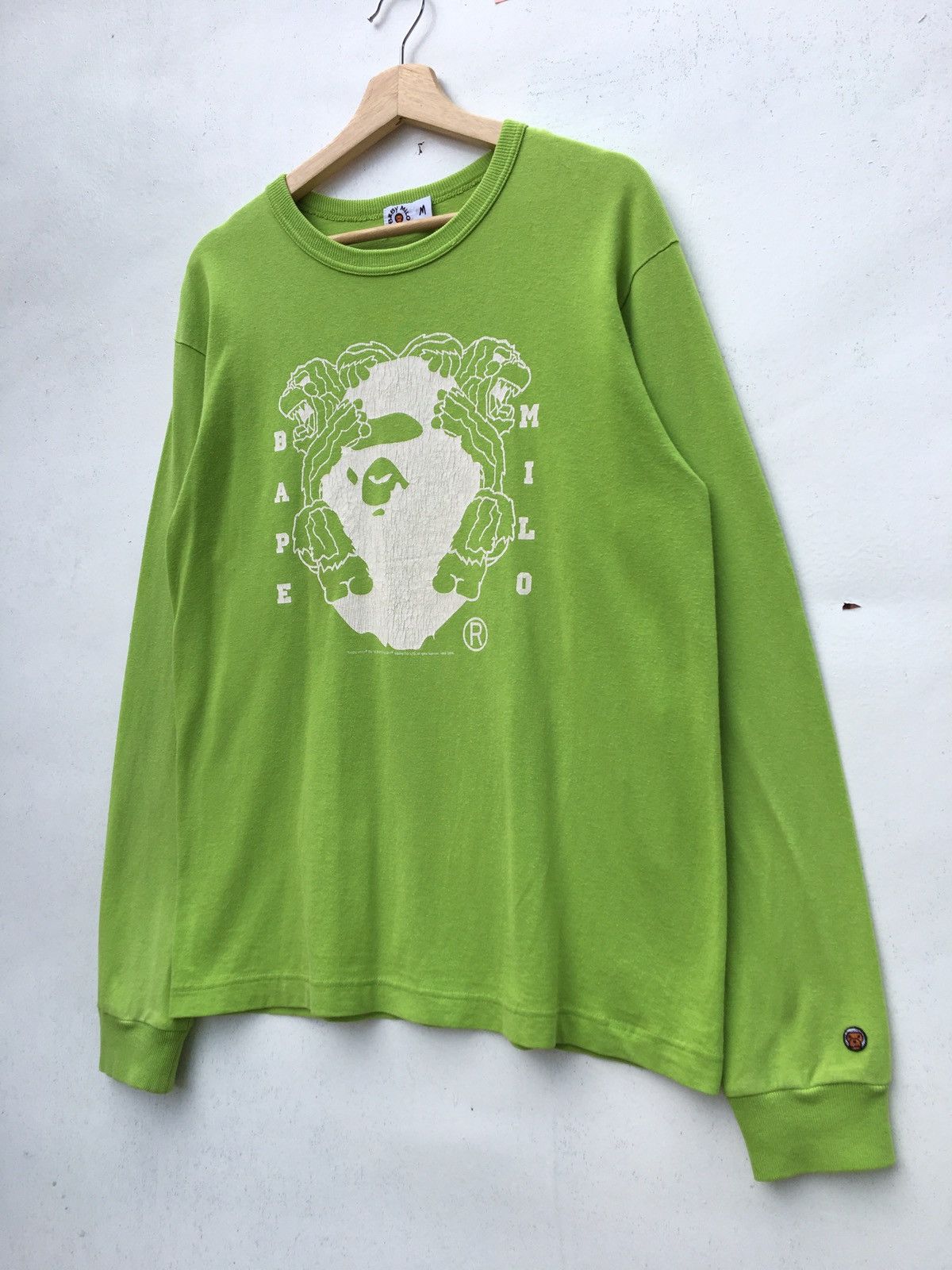Bape Baby Milo Long Sleeve Tee (2006) Size US M / EU 48-50 / 2 - 3 Thumbnail