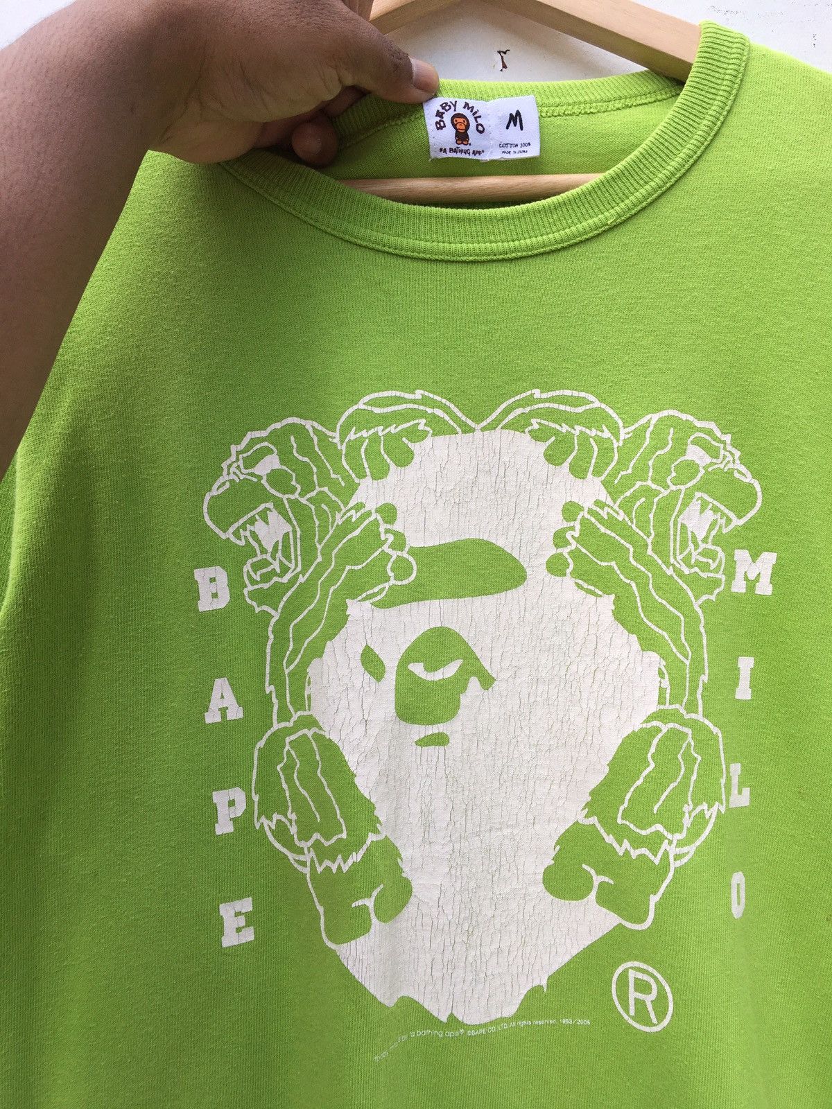 Bape Baby Milo Long Sleeve Tee (2006) Size US M / EU 48-50 / 2 - 8 Thumbnail
