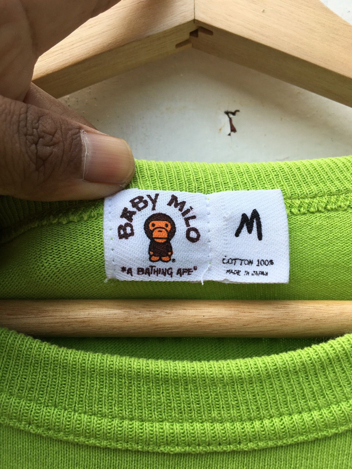 Bape Baby Milo Long Sleeve Tee (2006) Size US M / EU 48-50 / 2 - 9 Thumbnail