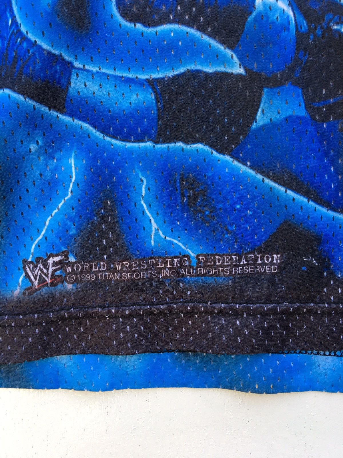 WWF Vintage WWF 1999 Stone Cold Jersey Tank Top Size US XL / EU 56 / 4 - 8 Thumbnail