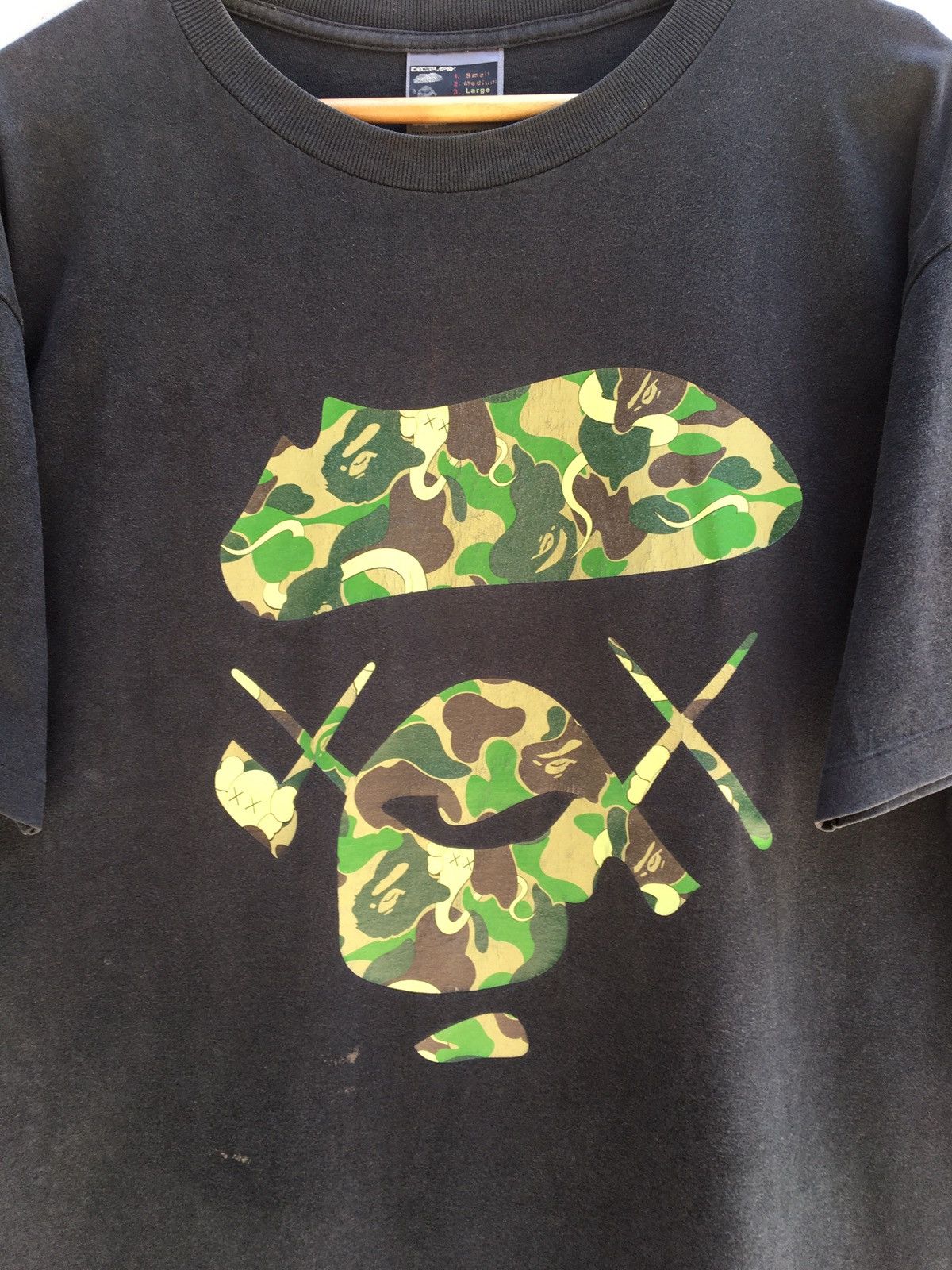 Bape × Kaws Bape x Kaws Ape Face Tee Size US L / EU 52-54 / 3 - 5 Thumbnail