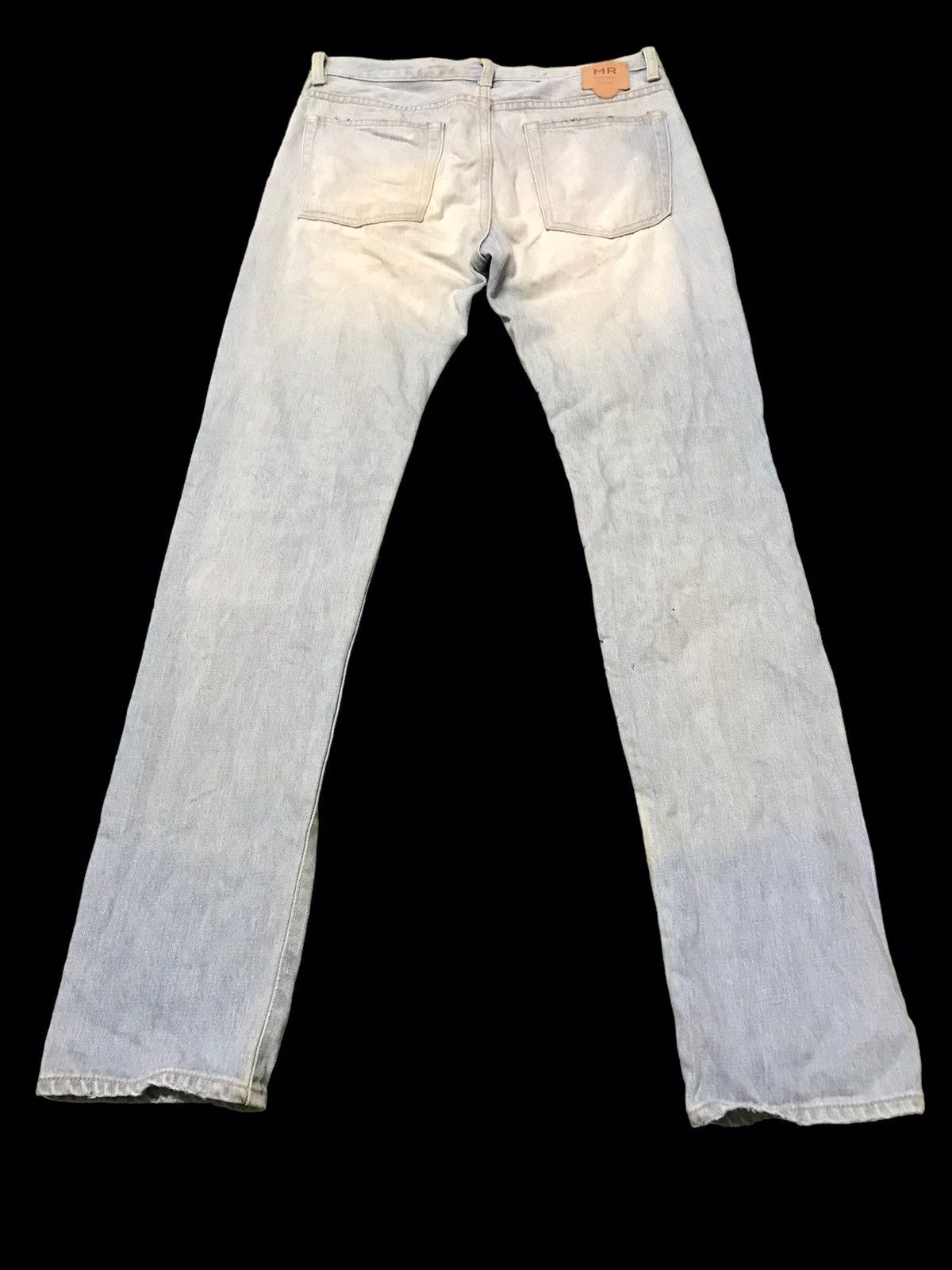 Japanese Brand × Vintage MR GENTLEMEN Made in Japan Distressed Denim Jeans Very Rare Size US 31 - 13 Thumbnail