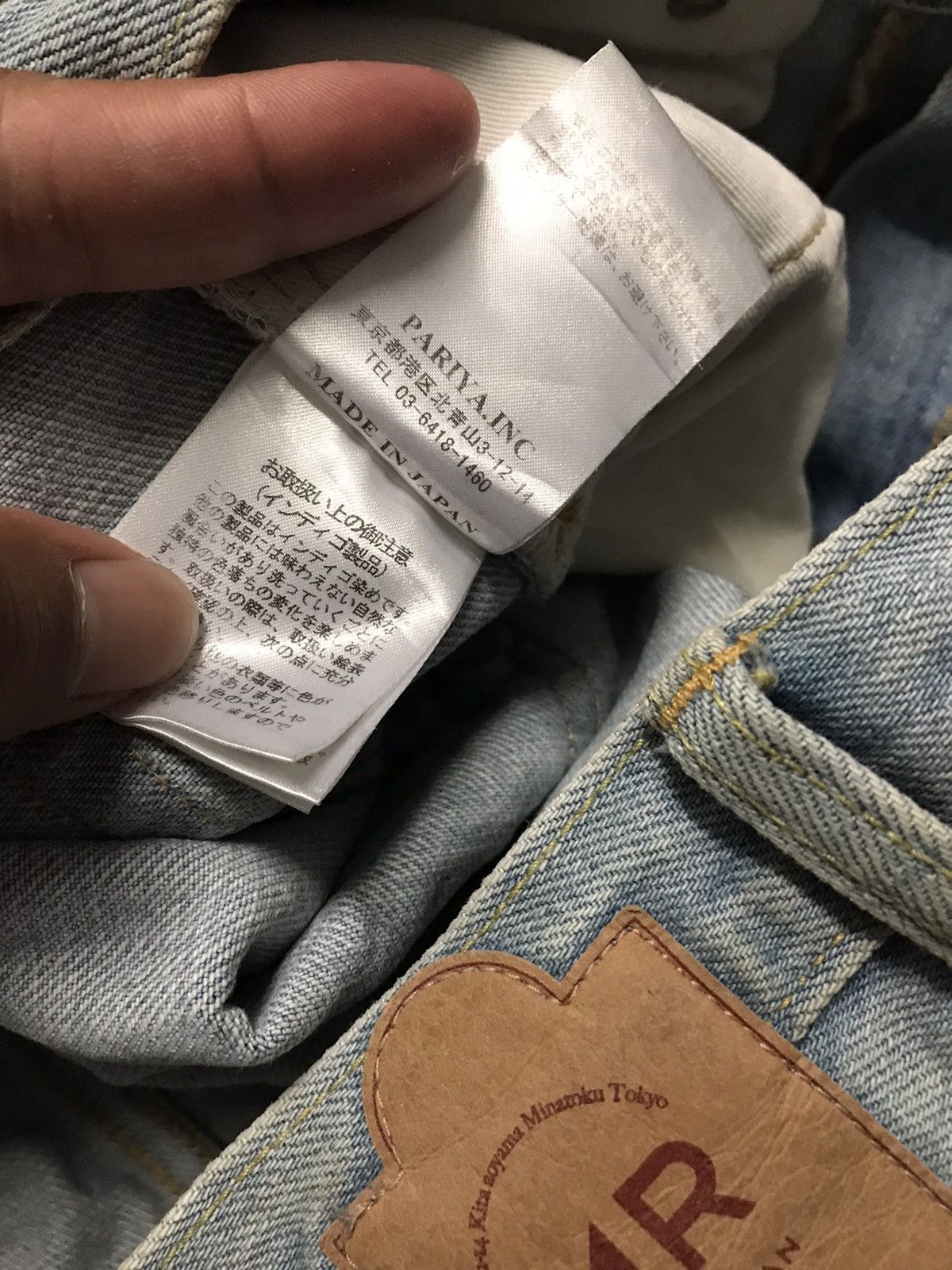 Japanese Brand × Vintage MR GENTLEMEN Made in Japan Distressed Denim Jeans Very Rare Size US 31 - 9 Thumbnail