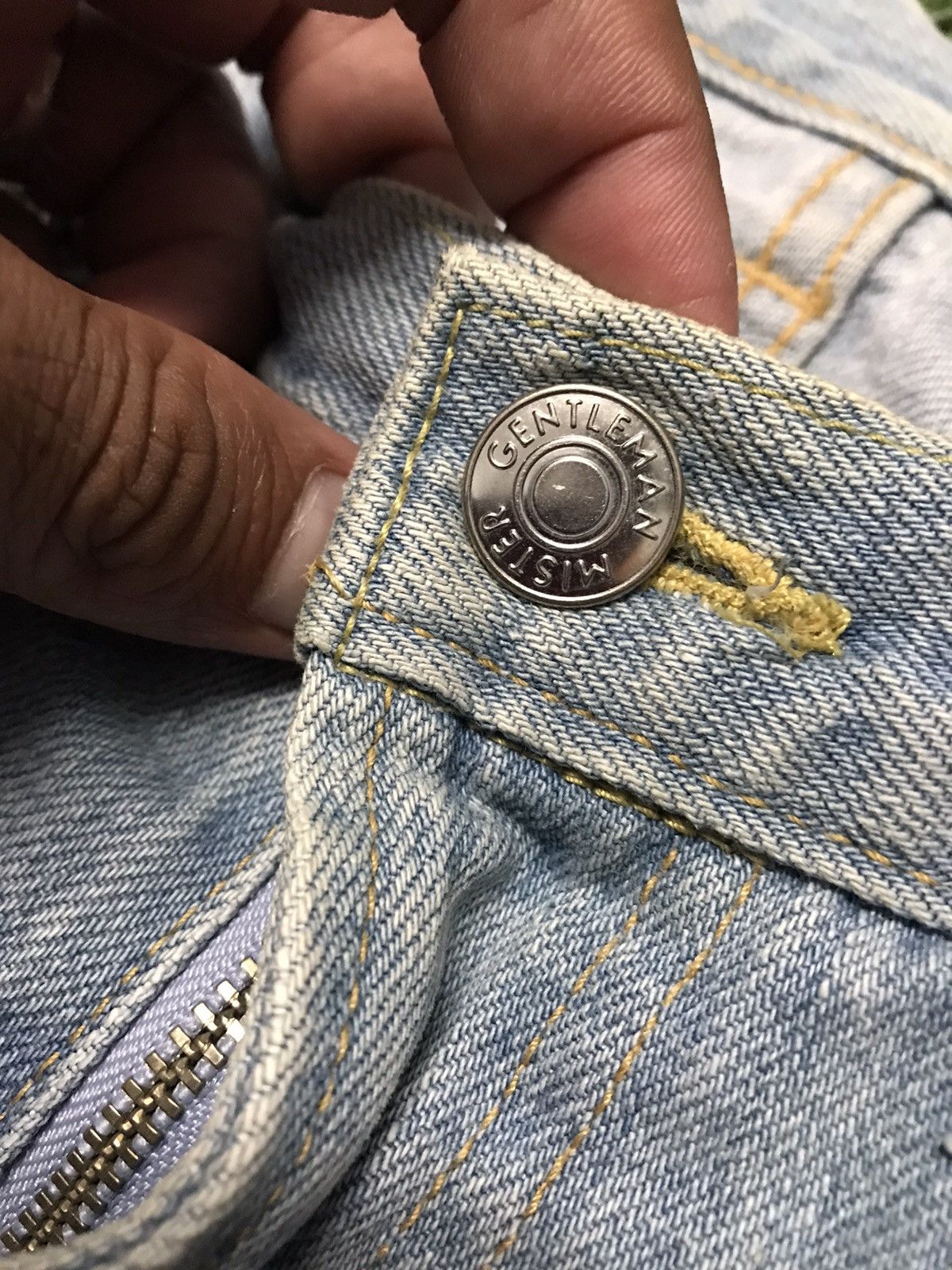 Japanese Brand × Vintage MR GENTLEMEN Made in Japan Distressed Denim Jeans Very Rare Size US 31 - 6 Thumbnail