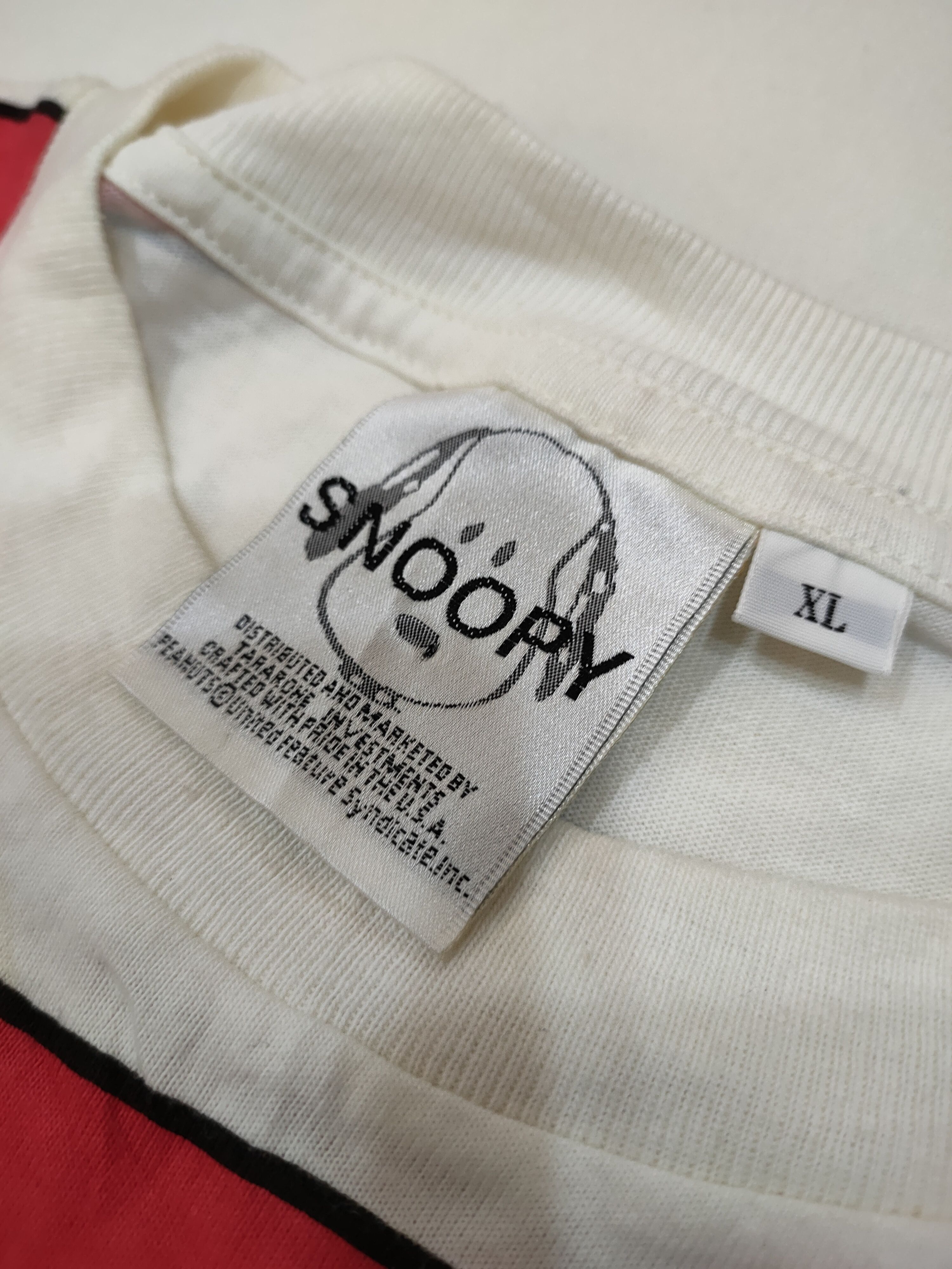 Cartoon Network × Vintage VINTAGE SNOOPY CHARLIE BROWN STRIPED FULL PRINT SHIRT Size US XL / EU 56 / 4 - 4 Thumbnail