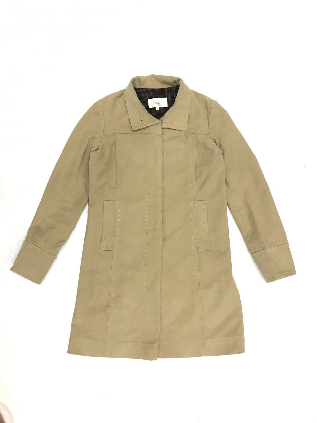 SHIPS AUTHENTIC SHIPS JAPAN BEIGE TRENCH COAT SIZE w Size US S / EU 44-46 / 1 - 2 Thumbnail