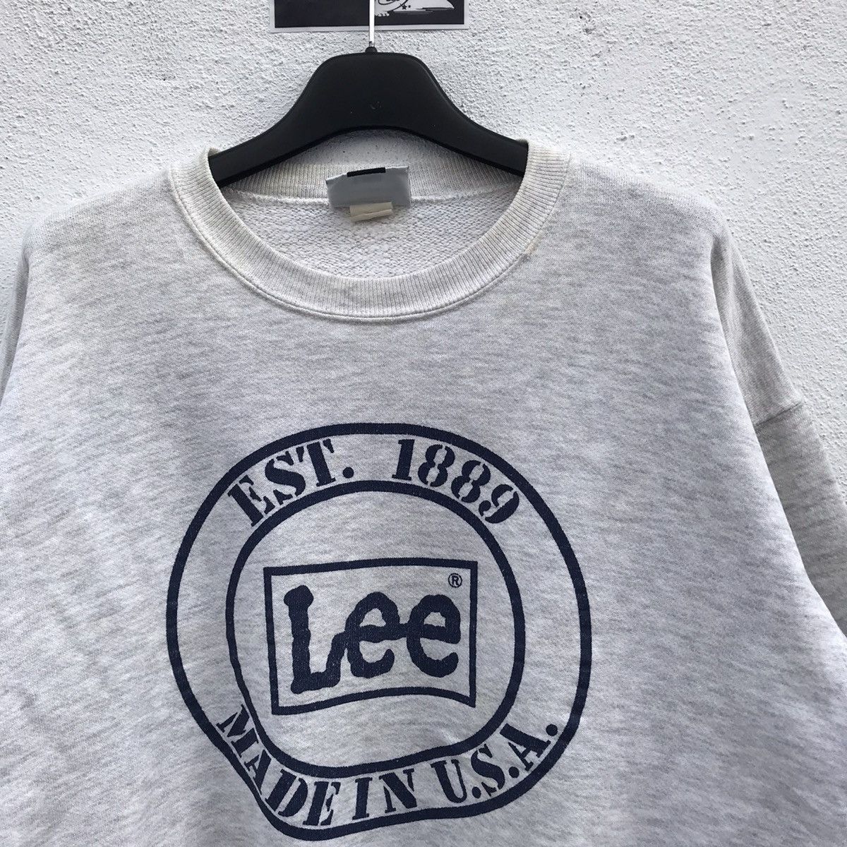 Lee Vintage Lee Made In Usa Crewneck Sweatshirt Size US L / EU 52-54 / 3 - 2 Thumbnail
