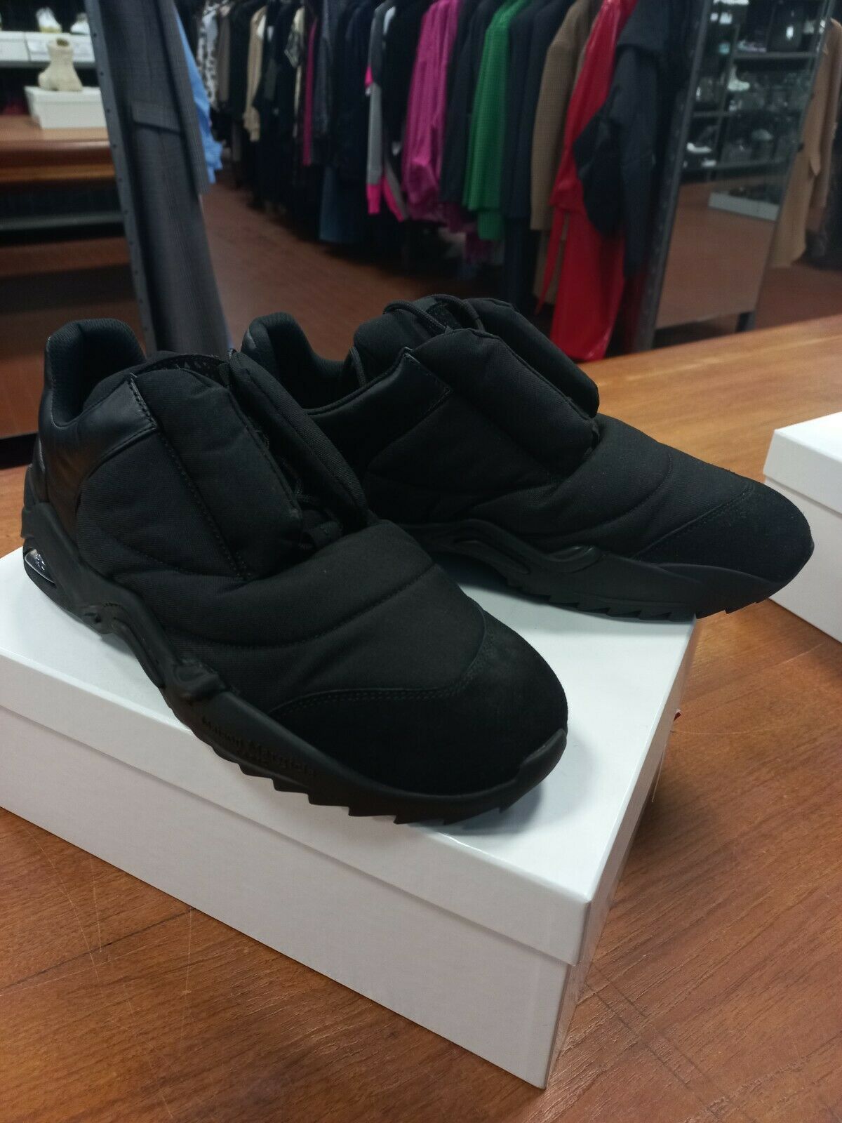 Maison Margiela Sneakers S57WS0286 in Nero Size US 12 / EU 45 - 2 Thumbnail