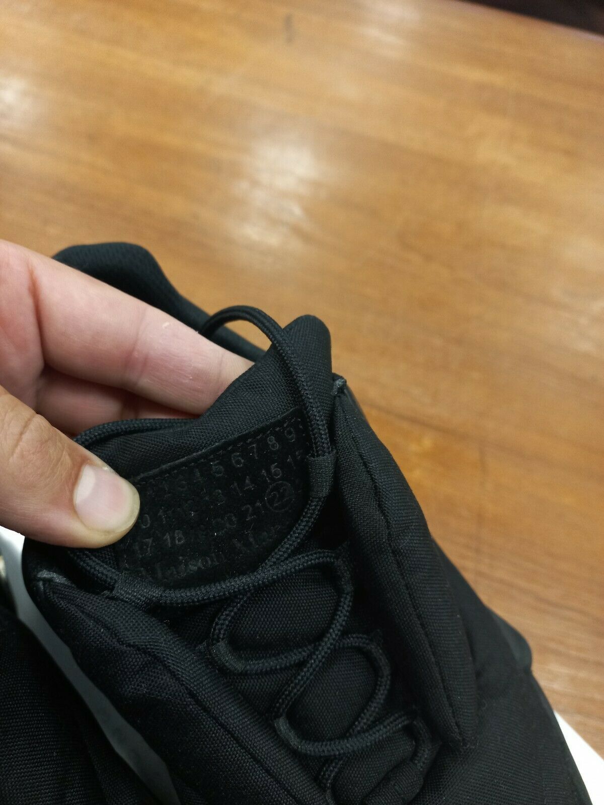 Maison Margiela Sneakers S57WS0286 in Nero Size US 12 / EU 45 - 5 Thumbnail
