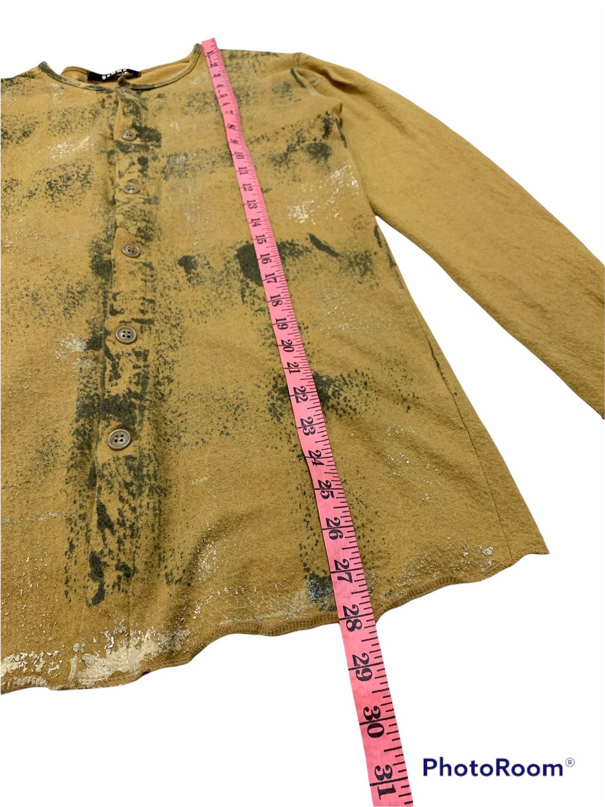 Vintage × gomme VINTAGE GOMME PURE WOOL ABSTRACT SHIRT Size US S / EU 44-46 / 1 - 3 Thumbnail