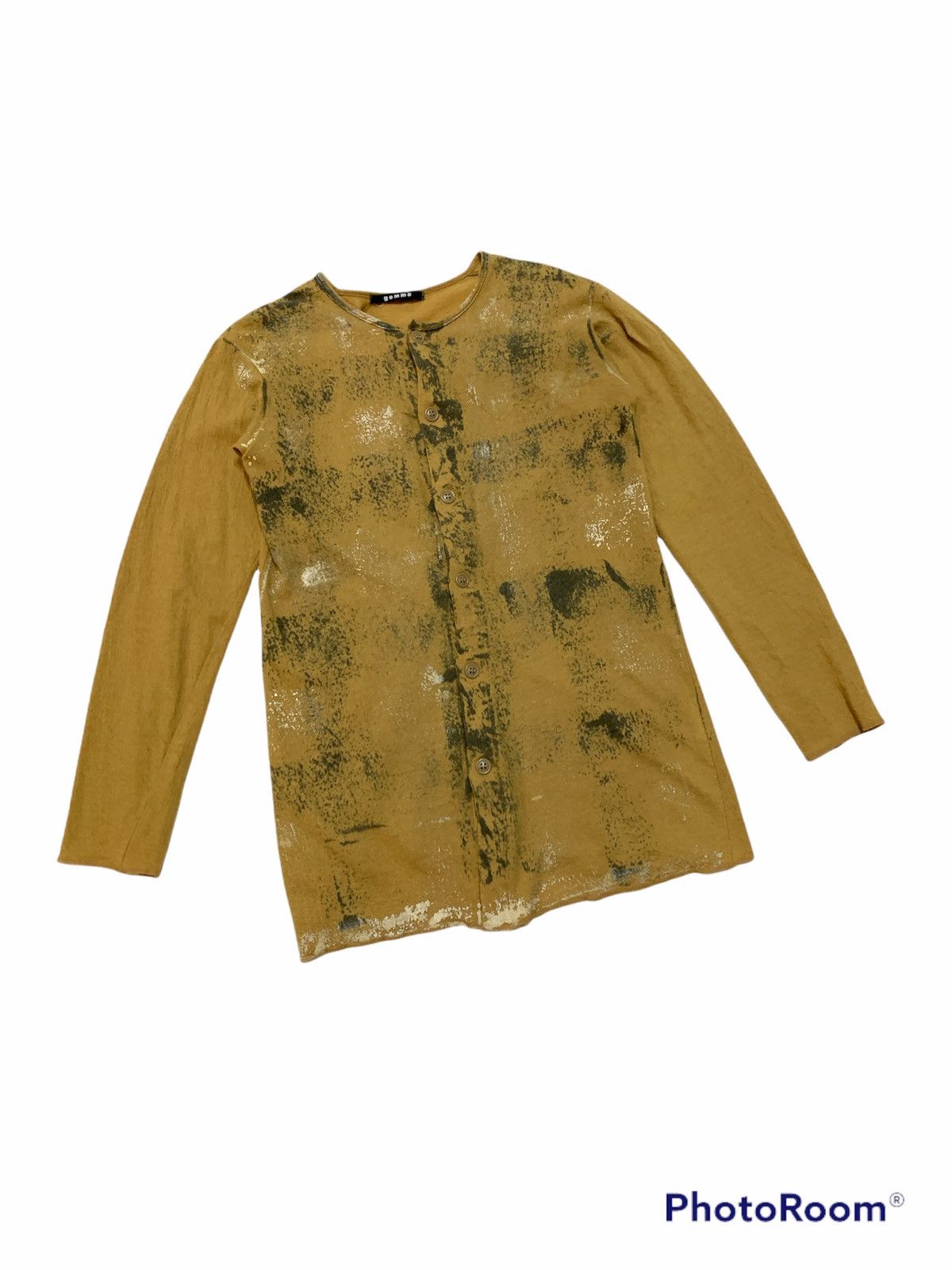 Vintage × gomme VINTAGE GOMME PURE WOOL ABSTRACT SHIRT Size US S / EU 44-46 / 1 - 1 Thumbnail
