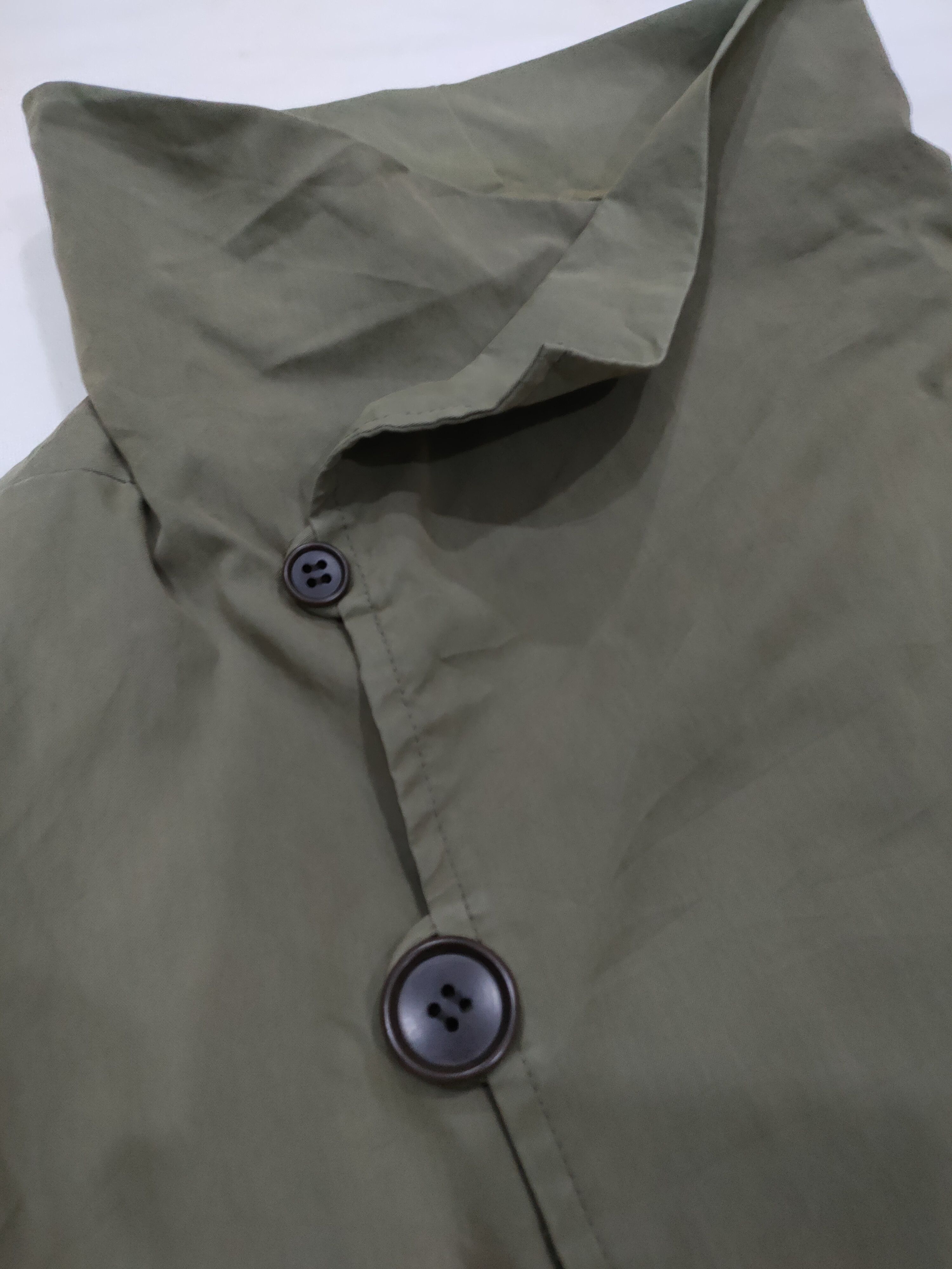 Issey Miyake × Vintage PLANTATION BY ISSEY MIYAKE MILITARY STYLE LONG JACKET Size US M / EU 48-50 / 2 - 8 Thumbnail