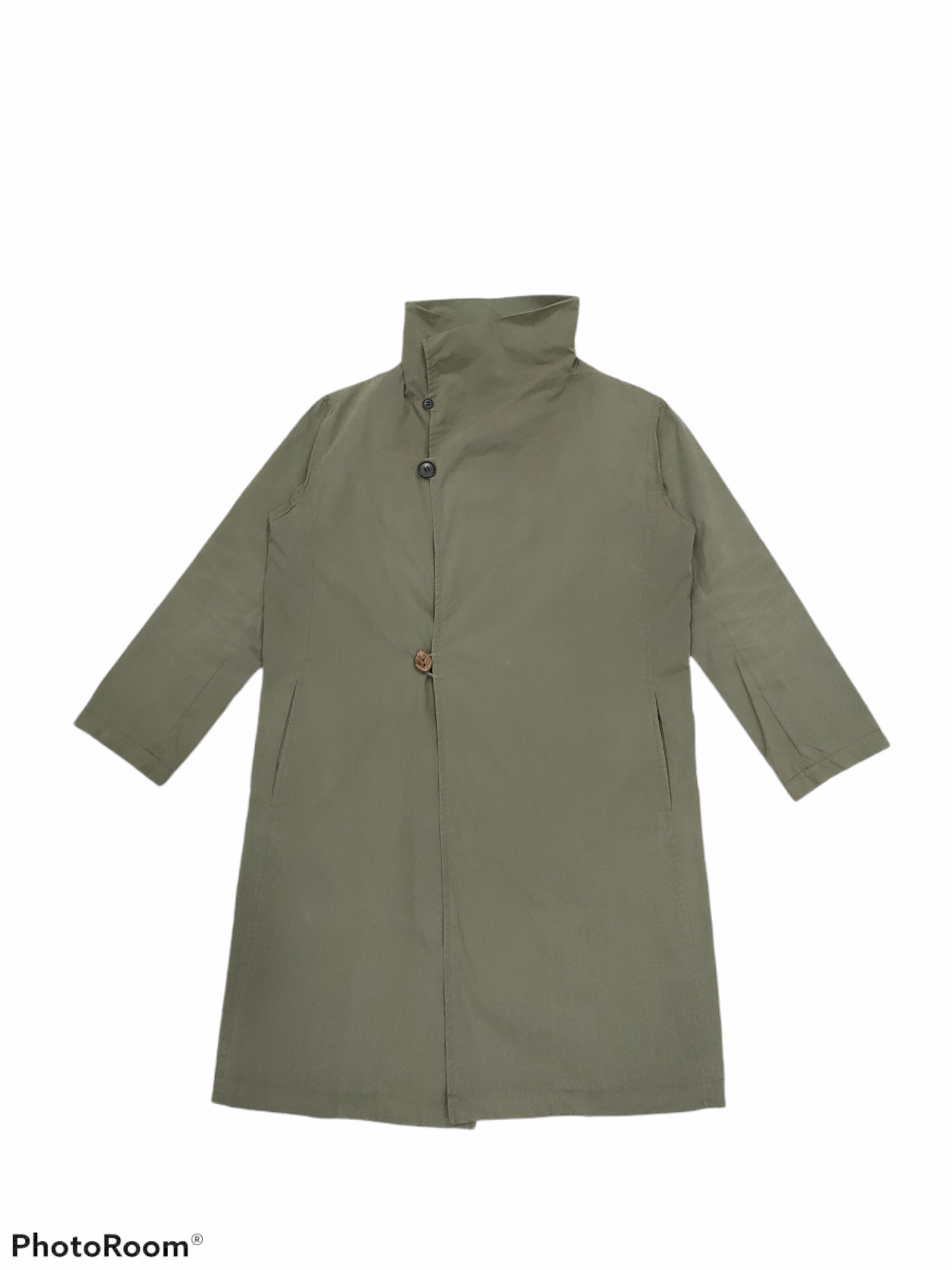 Issey Miyake × Vintage PLANTATION BY ISSEY MIYAKE MILITARY STYLE LONG JACKET Size US M / EU 48-50 / 2 - 1 Thumbnail