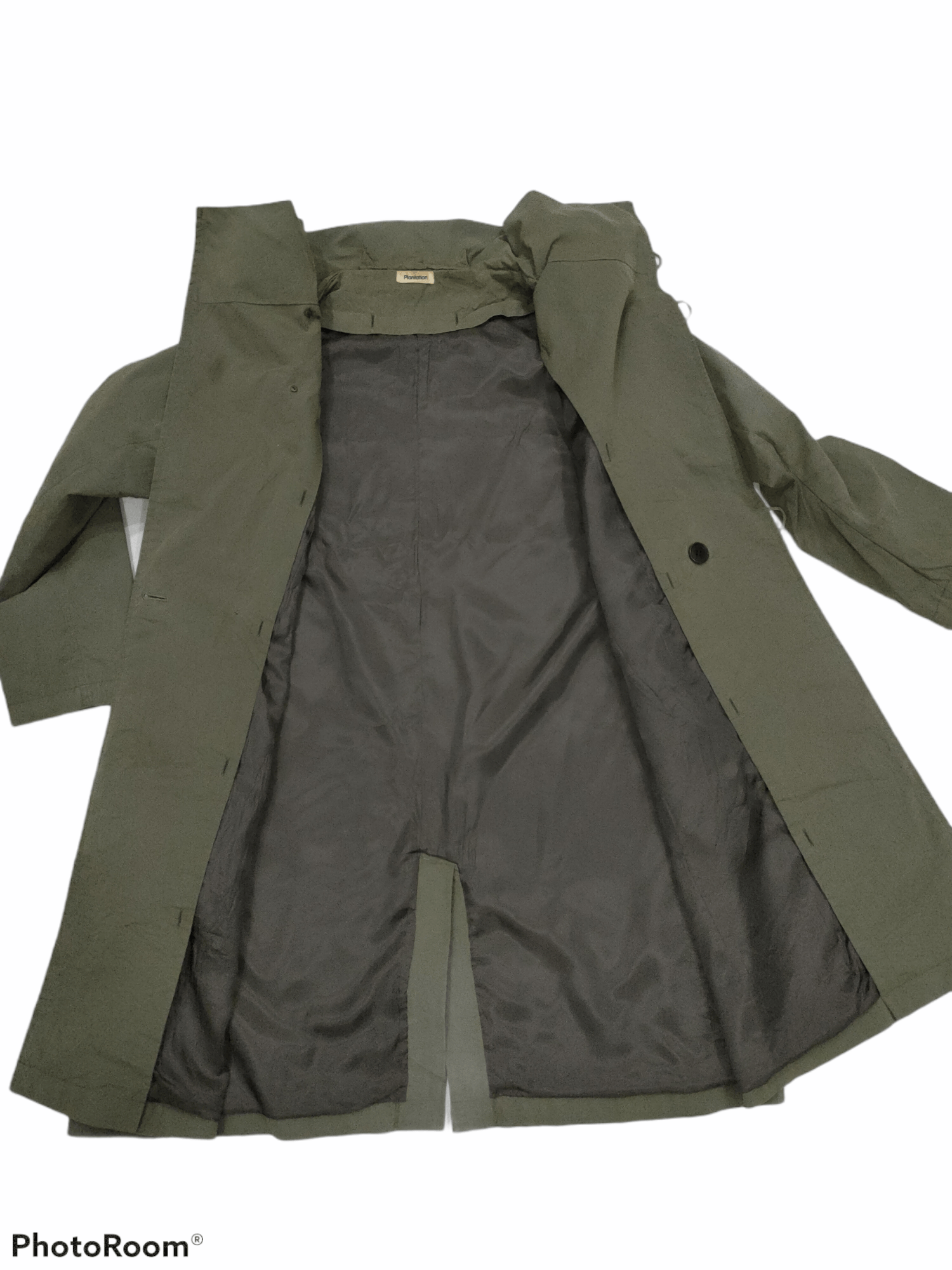 Issey Miyake × Vintage PLANTATION BY ISSEY MIYAKE MILITARY STYLE LONG JACKET Size US M / EU 48-50 / 2 - 6 Thumbnail