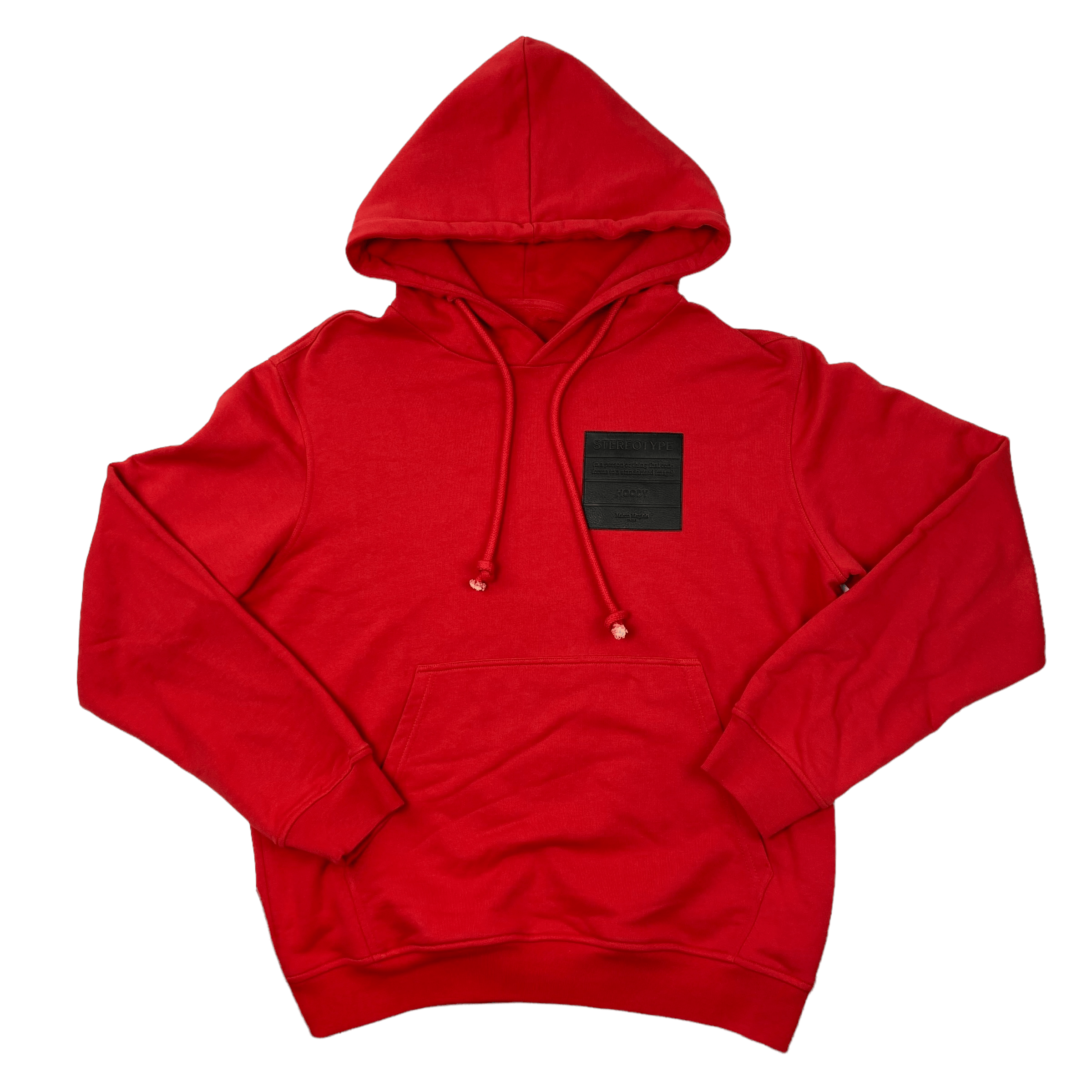 image of $600 Retail Maison Margiela Stereotype Hoodie in Red, Men's (Size Large)