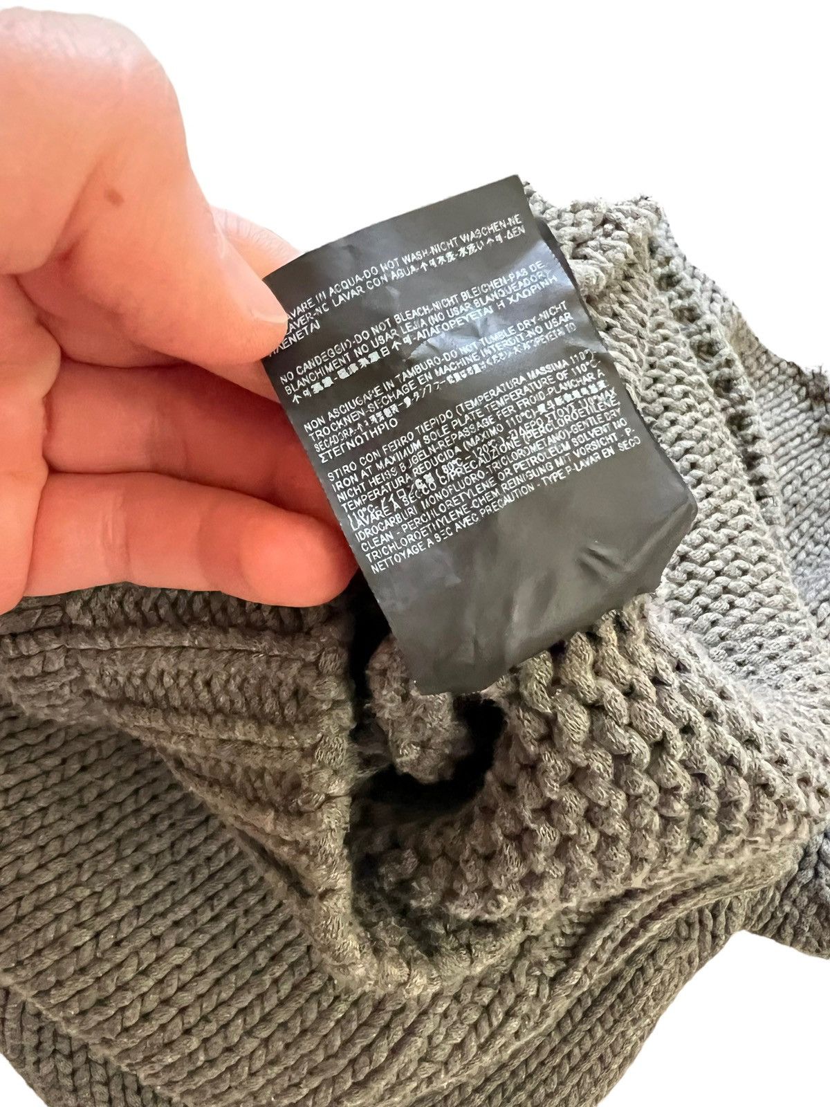 Balenciaga 2012 Oversized Hybrid Knit Hoodie Size US XS / EU 42 / 0 - 7 Thumbnail