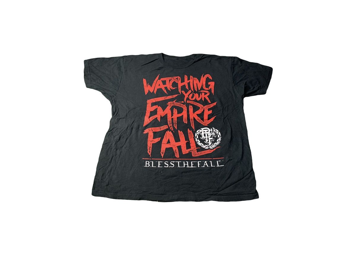 Band Tees Blessthefall BLESS THE FALL Watching Your Empire Fall Size US XL / EU 56 / 4 - 1 Thumbnail