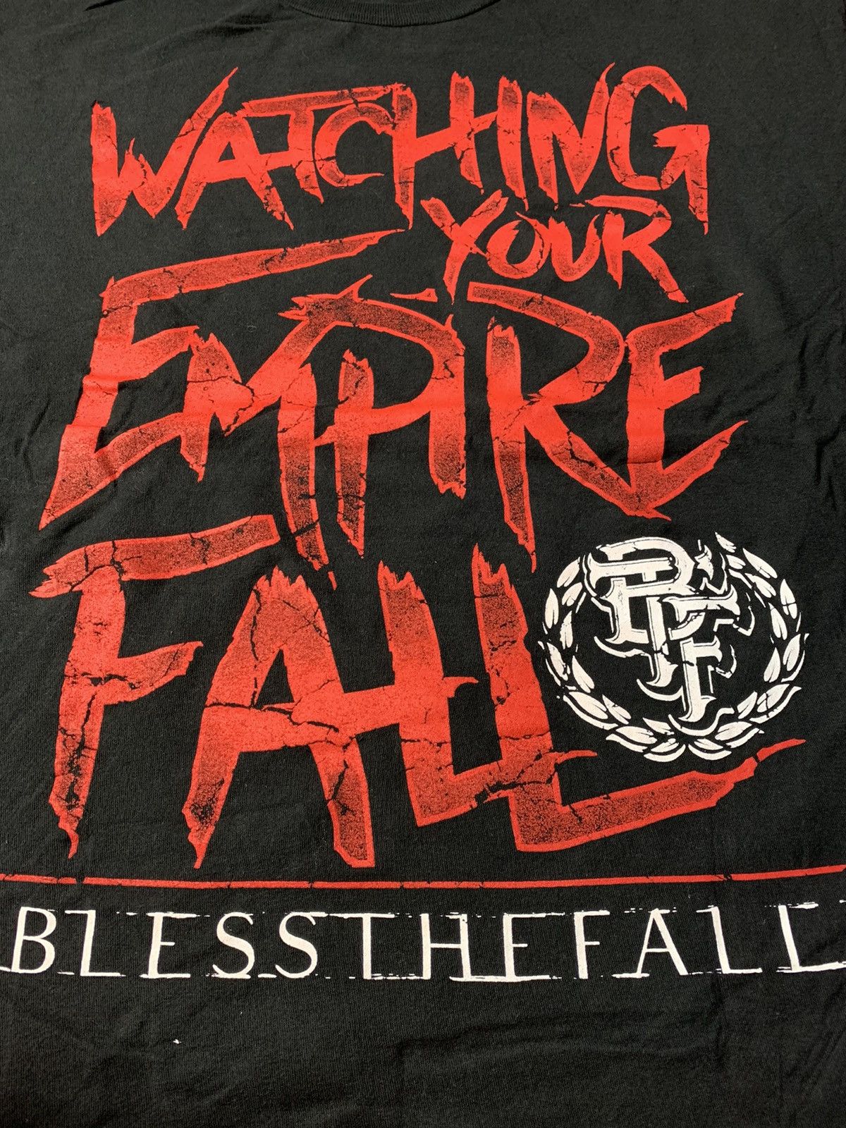 Band Tees Blessthefall BLESS THE FALL Watching Your Empire Fall Size US XL / EU 56 / 4 - 2 Thumbnail