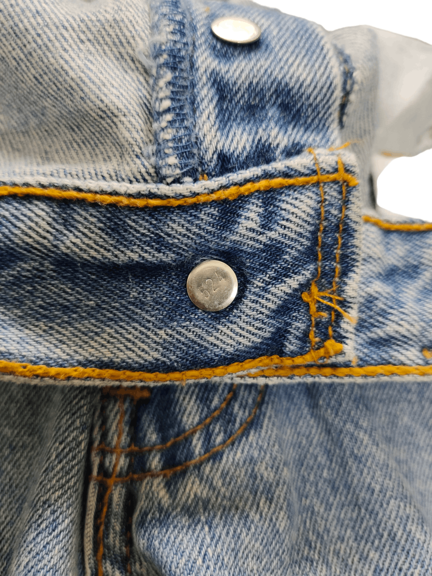 Levi's Vintage Levis 501 Made In Usa Light Faded Wash Denim Jeans Size US 30 / EU 46 - 17 Thumbnail