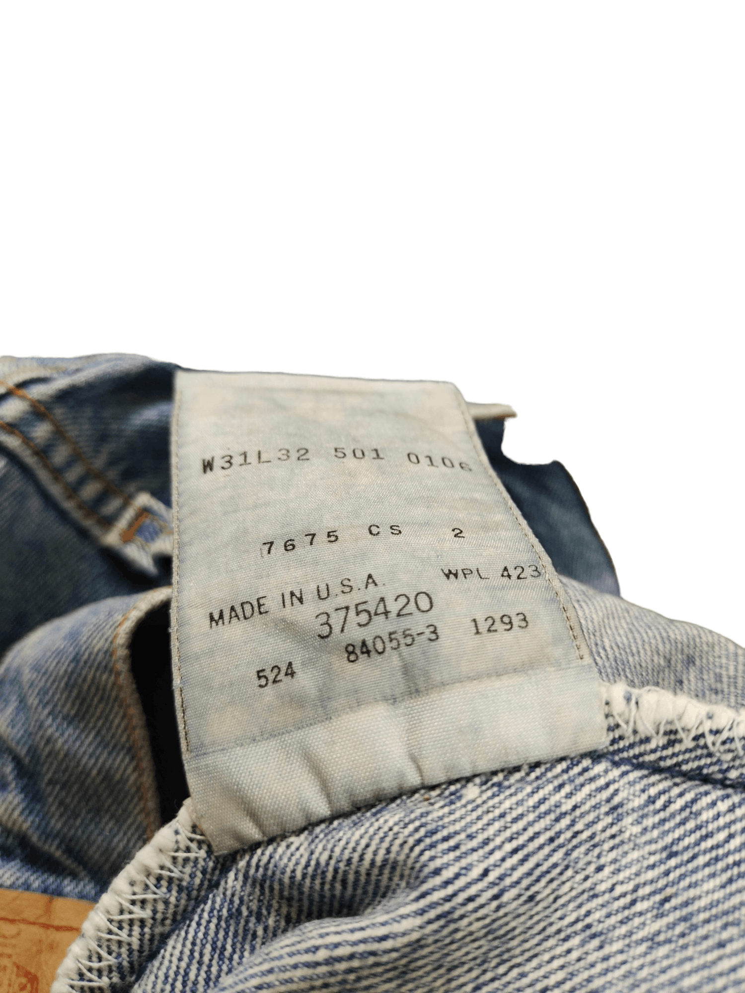 Levi's Vintage Levis 501 Made In Usa Light Faded Wash Denim Jeans Size US 30 / EU 46 - 18 Thumbnail