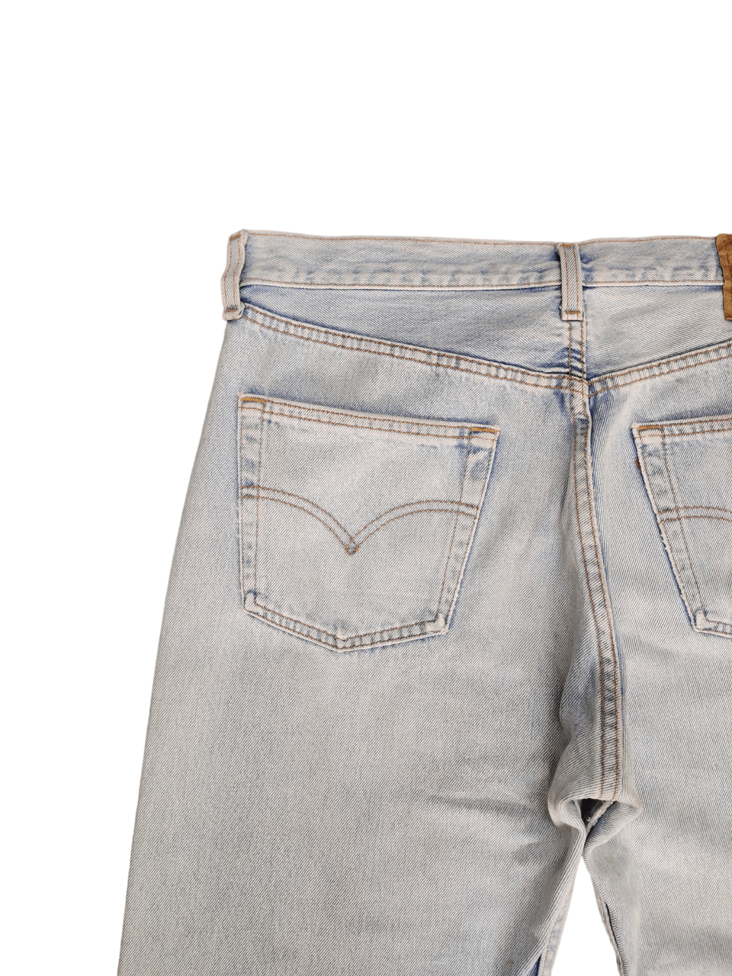 Levi's Vintage Levis 501 Tag Light Wash Denim Jeans Made In Usa Size US 34 / EU 50 - 11 Thumbnail