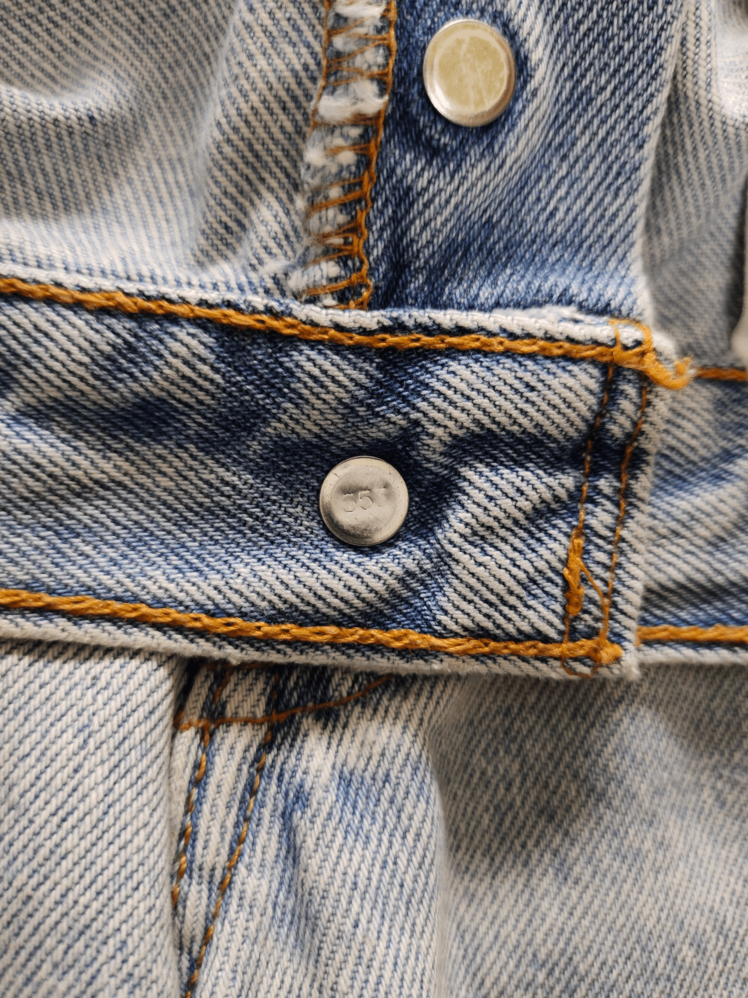 Levi's Vintage Levis 501 Tag Light Wash Denim Jeans Made In Usa Size US 34 / EU 50 - 16 Thumbnail