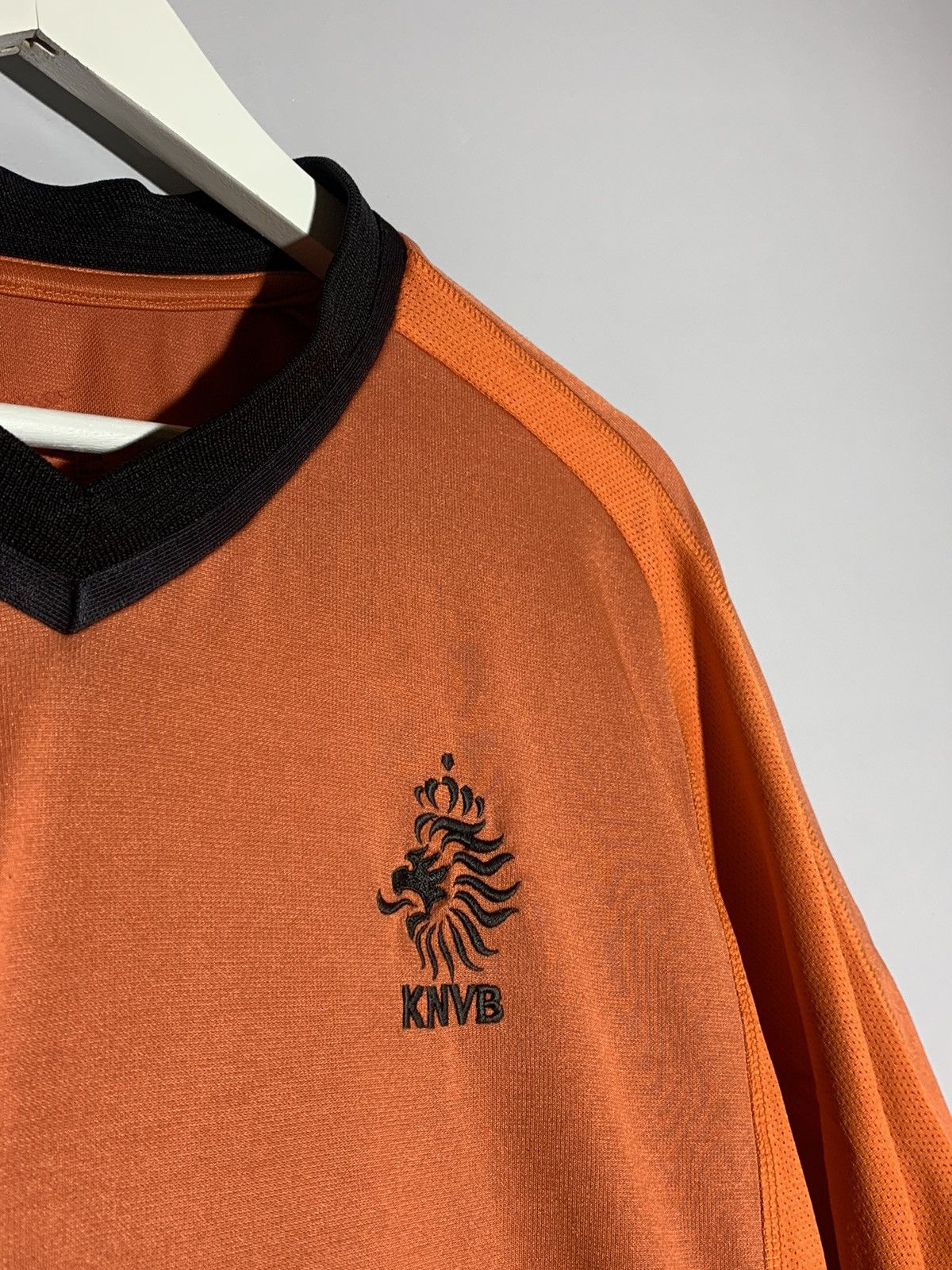 Nike × Vintage Netherlands Nike Vintage 2000 Y2k Streetwear Football Shirt Size US XL / EU 56 / 4 - 4 Thumbnail