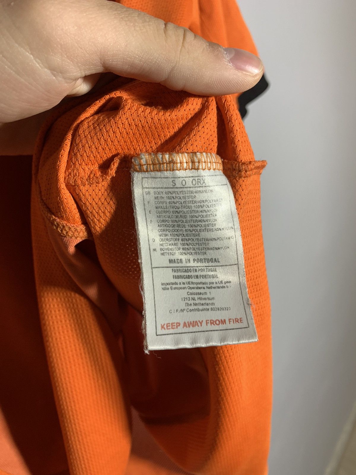 Nike × Vintage Netherlands Nike Vintage 2000 Y2k Streetwear Football Shirt Size US XL / EU 56 / 4 - 9 Thumbnail