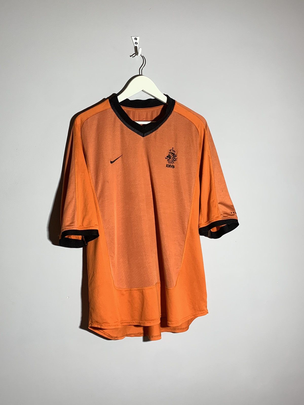 Nike × Vintage Netherlands Nike Vintage 2000 Y2k Streetwear Football Shirt Size US XL / EU 56 / 4 - 2 Thumbnail