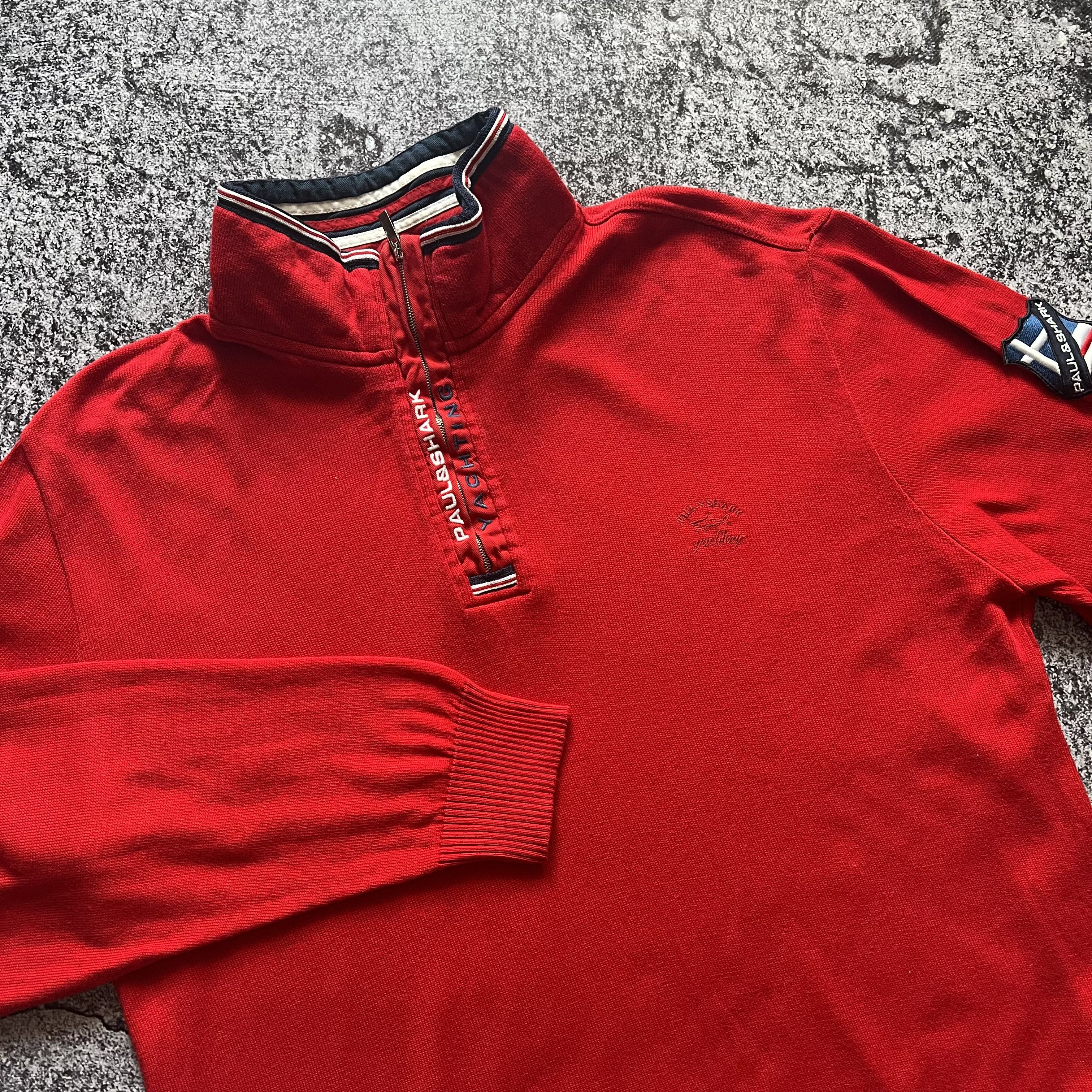 Paul & Shark Paul & Shark 1/3 Zip Sweater Logo Size S Size US S / EU 44-46 / 1 - 3 Thumbnail