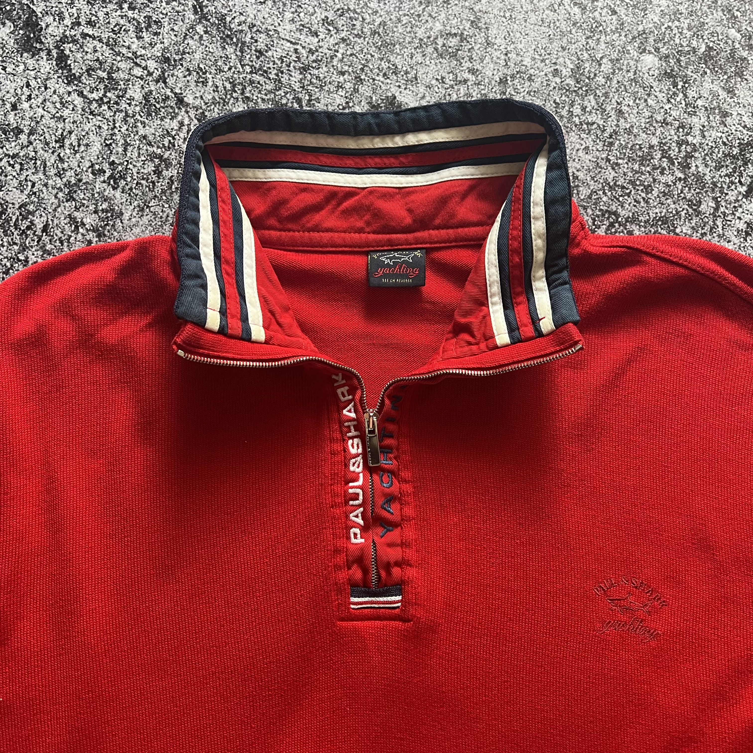 Paul & Shark Paul & Shark 1/3 Zip Sweater Logo Size S Size US S / EU 44-46 / 1 - 4 Thumbnail