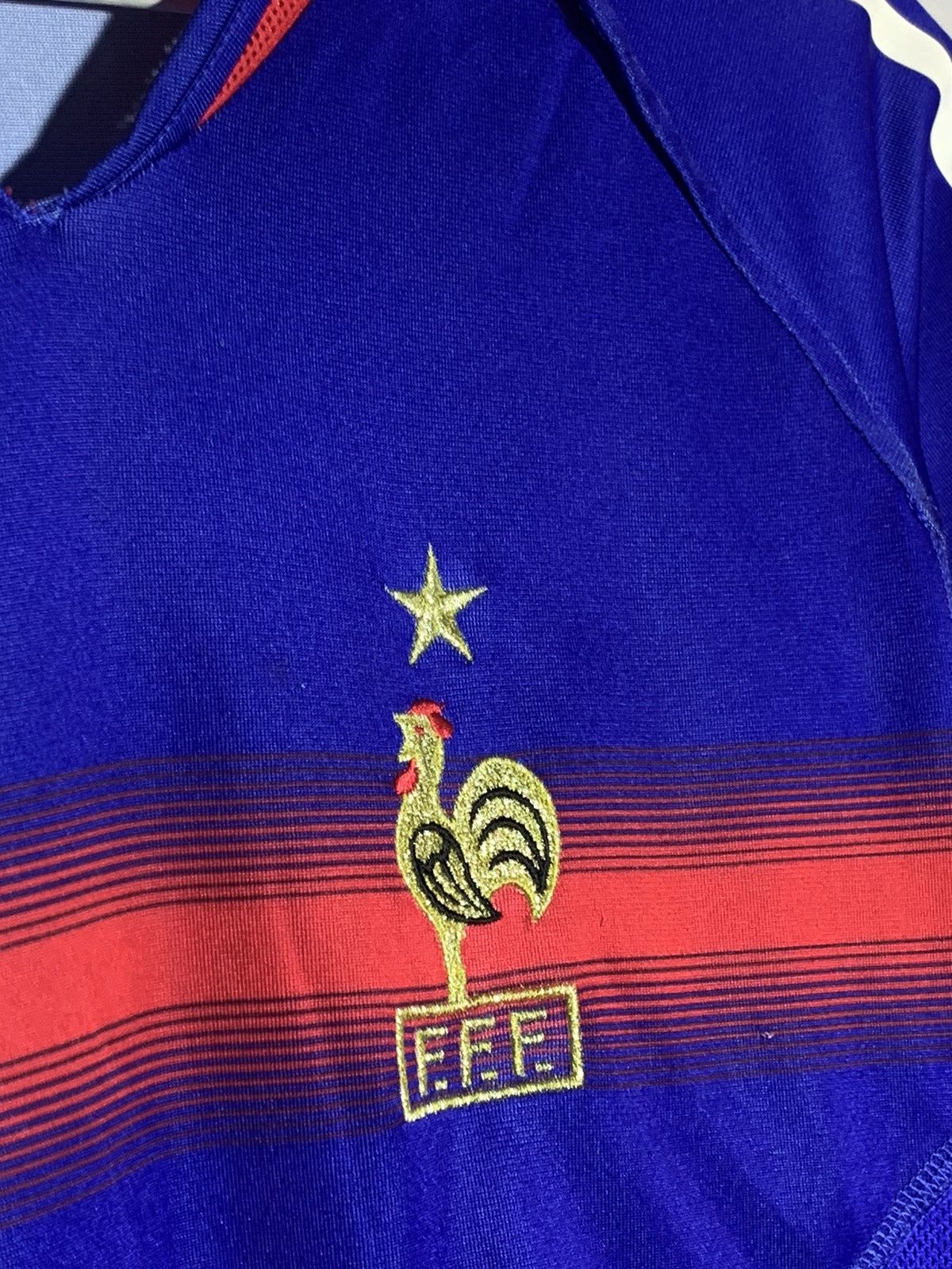 Adidas × Vintage France Adidas Vintage 2004 Y2k Blokecore Football Shirt Size US M / EU 48-50 / 2 - 5 Thumbnail