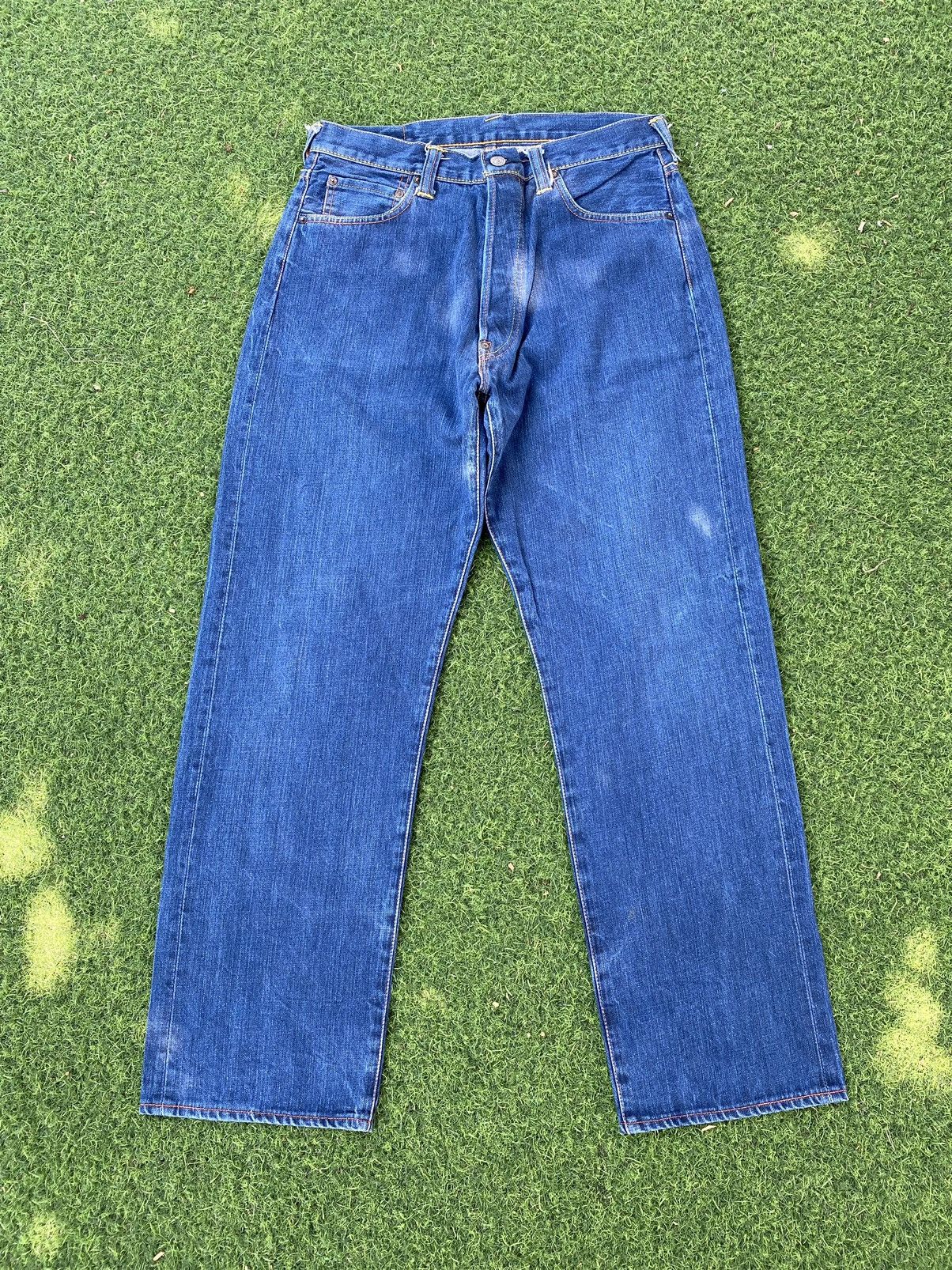 Evisu × Japanese Brand EVISU X SQUARE JEANS EMBROIDERED LOGO RAINBOW SEA GULLS Size US 34 / EU 50 - 5 Thumbnail