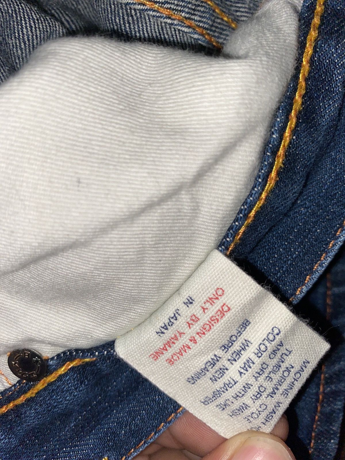 Evisu × Japanese Brand EVISU X SQUARE JEANS EMBROIDERED LOGO RAINBOW SEA GULLS Size US 34 / EU 50 - 9 Thumbnail