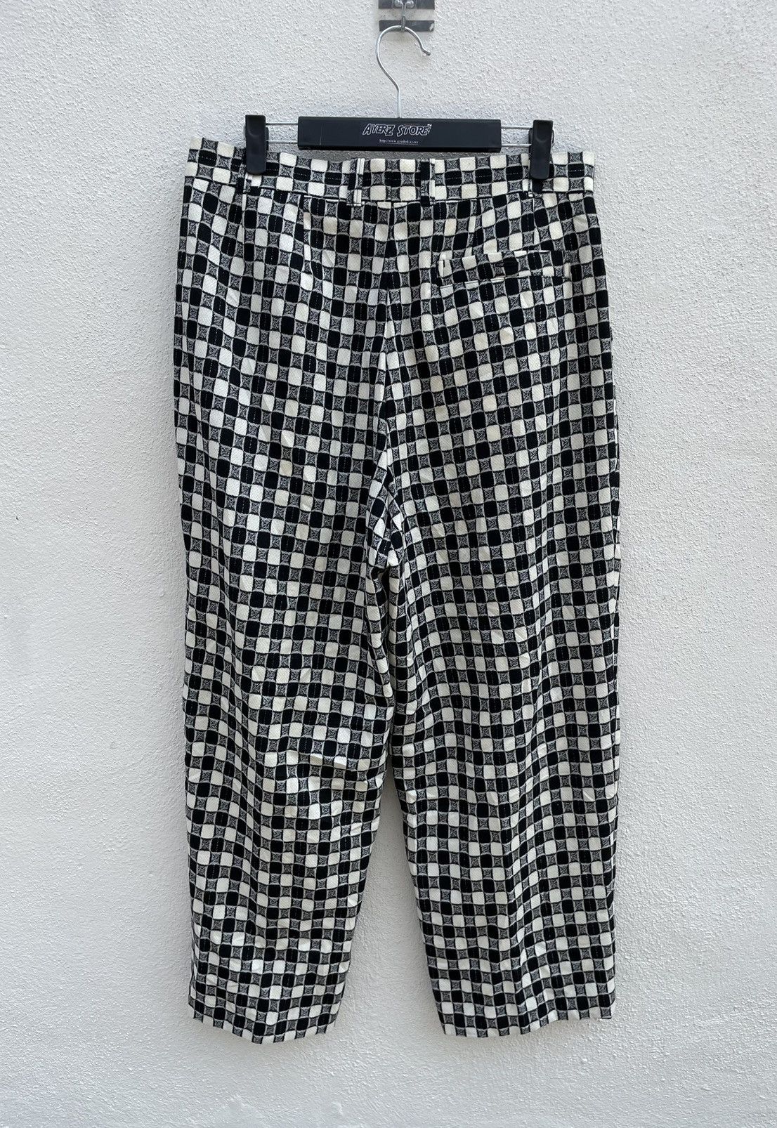 Japanese Brand Japan Brand Superior Wool Checked Baggy Pants Made In Japan Size US 32 / EU 48 - 7 Thumbnail
