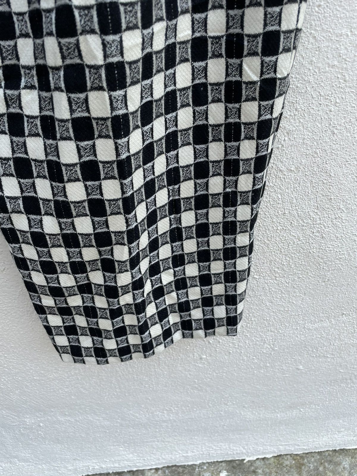 Japanese Brand Japan Brand Superior Wool Checked Baggy Pants Made In Japan Size US 32 / EU 48 - 10 Thumbnail