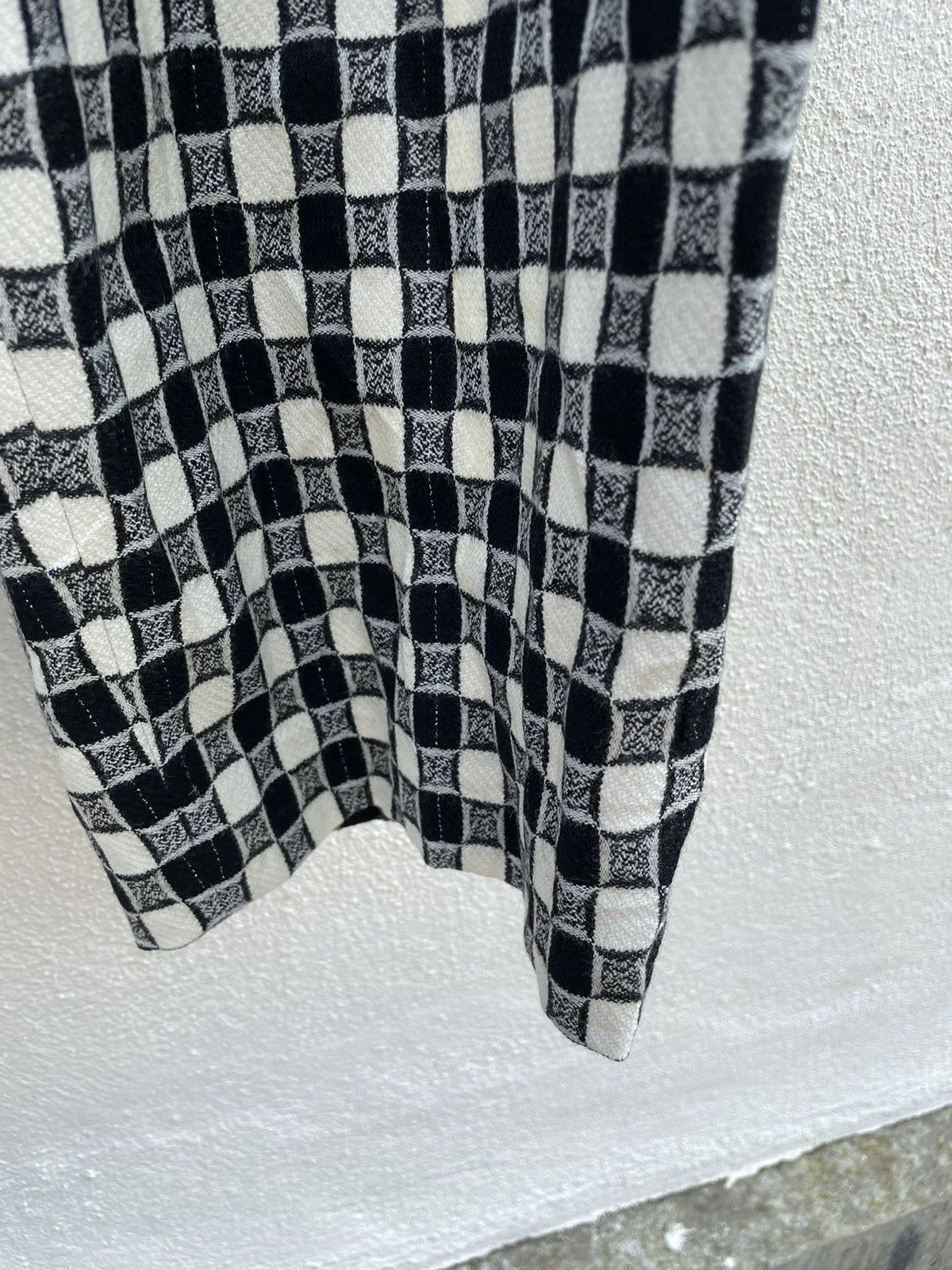 Japanese Brand Japan Brand Superior Wool Checked Baggy Pants Made In Japan Size US 32 / EU 48 - 6 Thumbnail