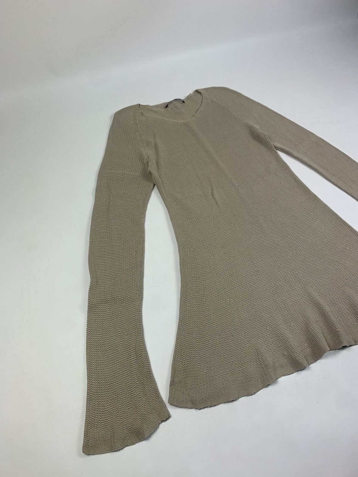 hannes roether Hannes Roether avant-garde women’s long SLV sweater pullover Size L / US 10 / IT 46 - 3 Thumbnail