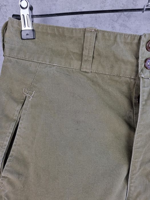 Vintage 50s Rare Military Cargo Pant French Paratrooper Army Size US 32 / EU 48 - 19 Preview