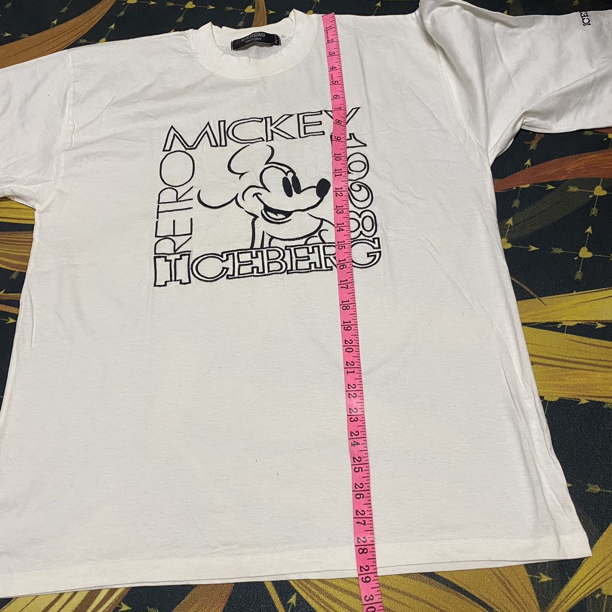 Iceberg Vintage Iceberg Mickey Embroidery Tshirt Size US L / EU 52-54 / 3 - 12 Thumbnail